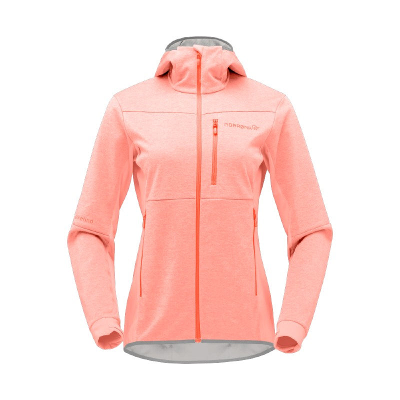 Norrona Falketind Warm2 Octa Hood Jacket for Women - Lightweight Insulated Winter Jacket for Hiking, Skiing & Outdoor Adventures