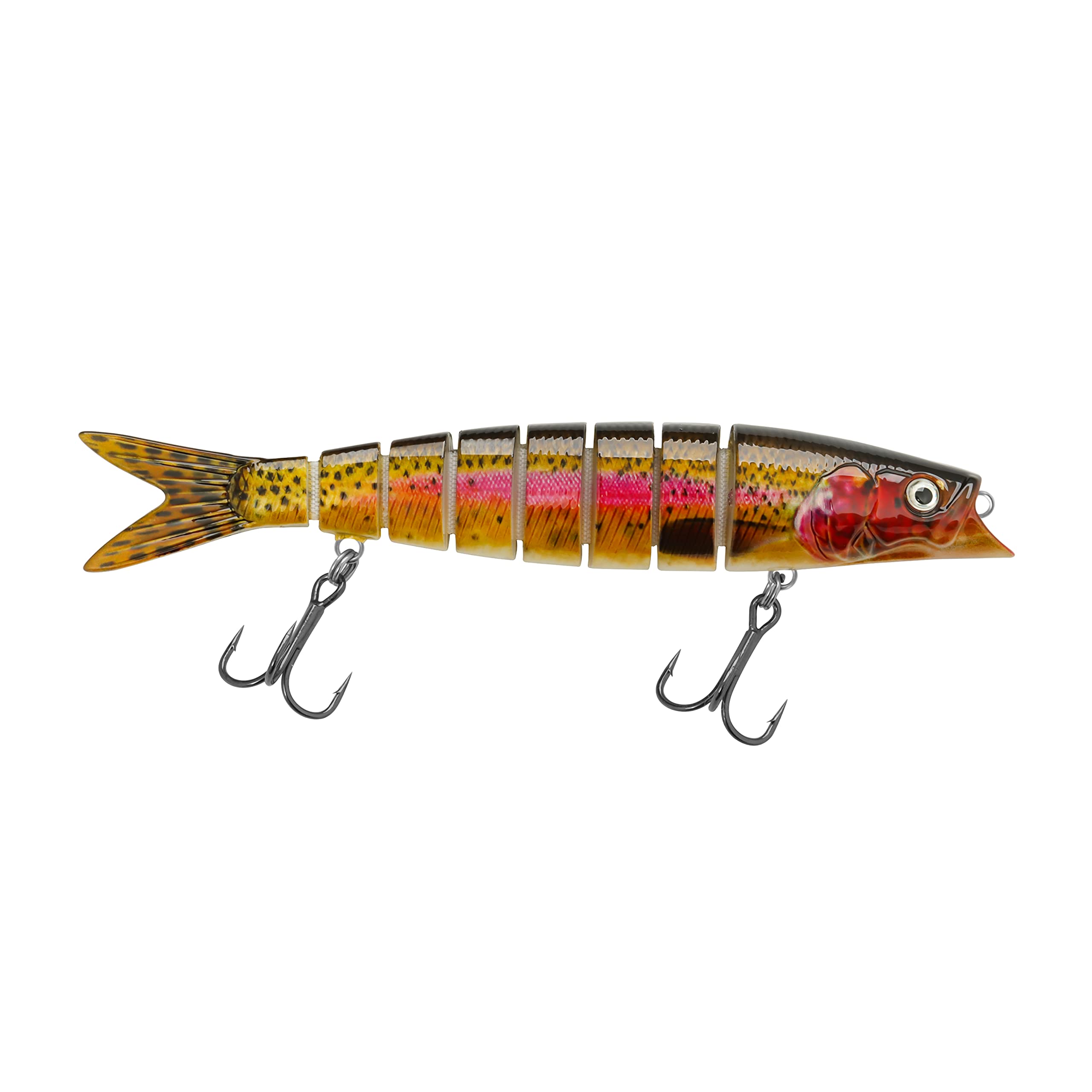 **2024 Premium Multi-Jointed Swimbait Lures for Bass, Salmon & Trout - Slow Sinking Bionic Fishing Lures for Freshwater & Saltwater - Realistic Lifelike Design - Perfect Fishing Tackle & Gifts for Men - Ideal for Lake, River & Ocean Fishing**