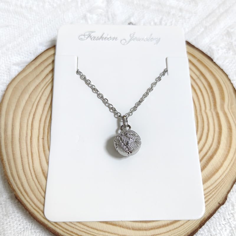 Basketball Pendant Necklace for Men & Women - Gold & Silver Basketball Jewelry Gift for Boys, Girls, Players & Coaches - Perfect for Christmas, Birthday, Sports Events & Fan Apparel