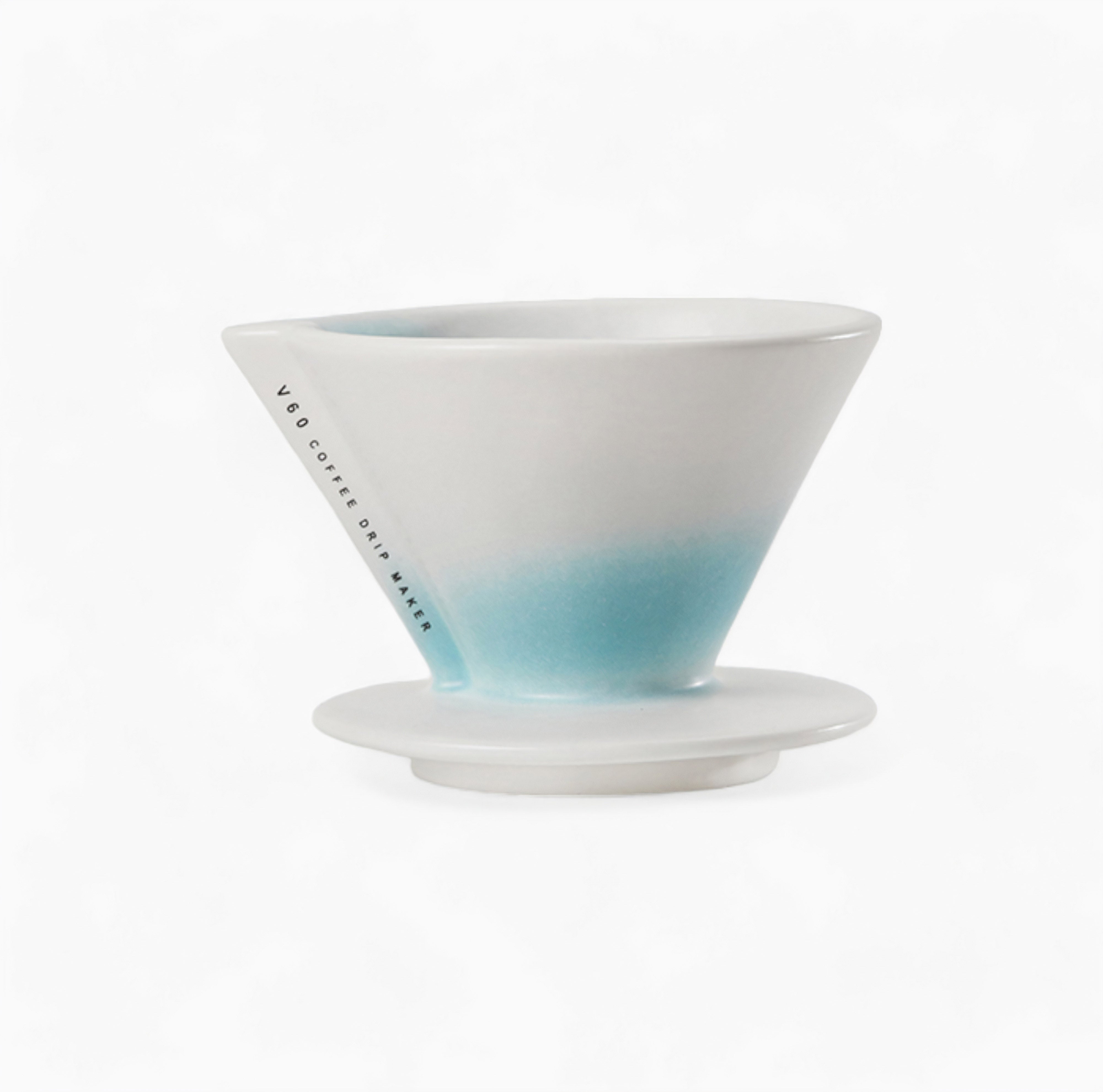 Premium V60 Ceramic Pour Over Coffee Dripper with Glass Sharing Pot - Perfect for Home Brewing, Office Use & Specialty Coffee Enthusiasts