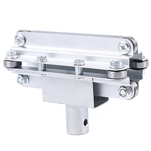 Galvanized Steel Greenhouse Creeper with Smooth Sliding Pulleys - Anti-Rust & Corrosion Resistant Roll-Up Motor Side Ventilation System for Greenhouse Plants | Perfect for Tomato, Cucumber & Vine Growth