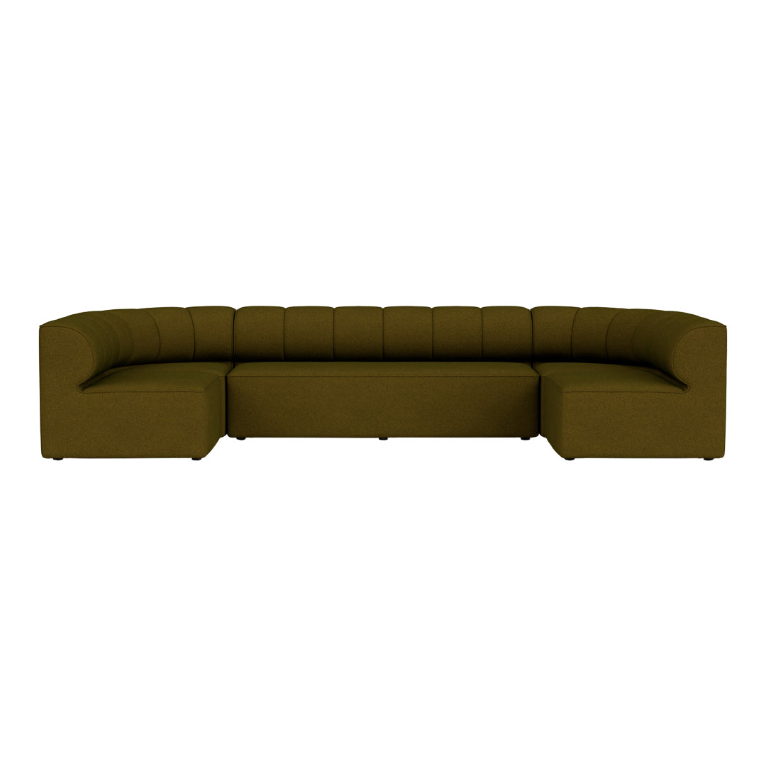 Modular Sofa Set 4-Seater with Configurable Sections 1 & 2 - Perfect for Living Room, Lounge & Home Theater Seating