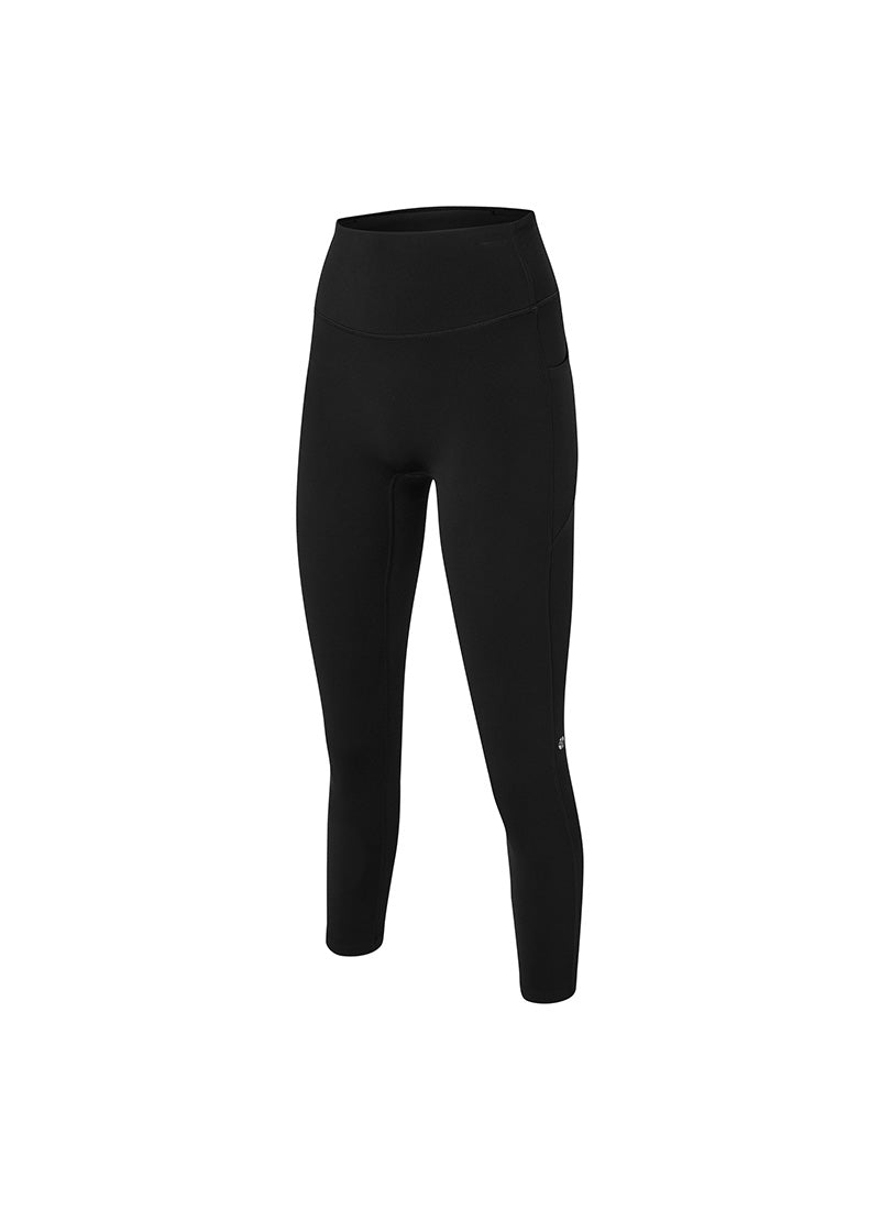 RX Black Label 360N Multi Pocket Leggings for Women - High Waisted Yoga Pants with Side Pockets - Workout, Running, Travel & Everyday Wear