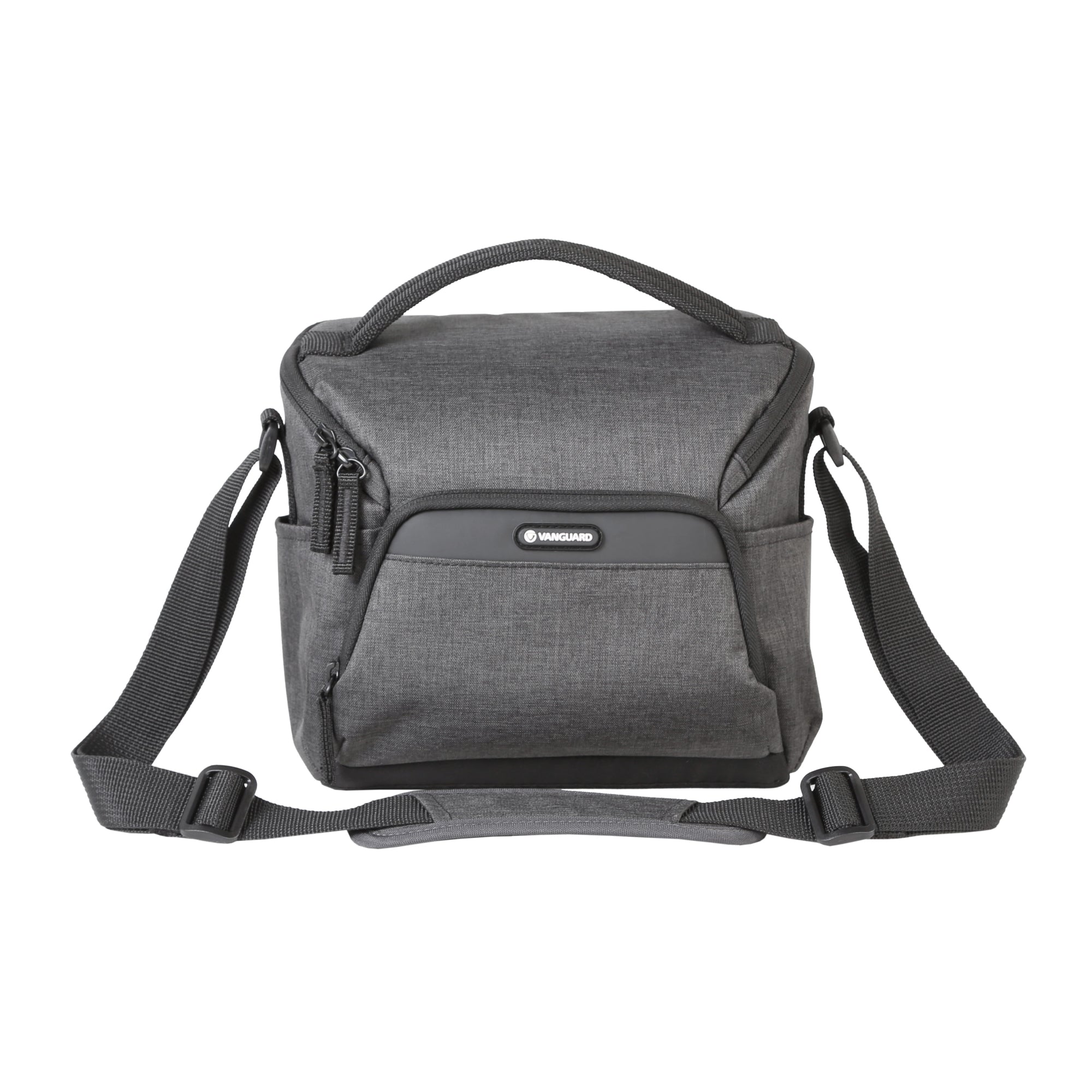 Vesta Aspire 21 Gray Camera Shoulder Bag - Waterproof DSLR Camera Case with Adjustable Strap for Nikon Canon Sony - Perfect for Travel Photography & Outdoor Shooting