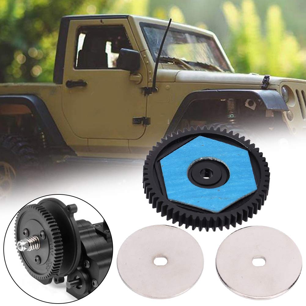 High-Performance 56T Spur Gear & 13T Metal Pinion Gear Set for SCX10 RC Car Models - Compatible with SCX10 II - Durable RC Car Motor Gear Upgrade for Off-Road Crawling & Trail Racing