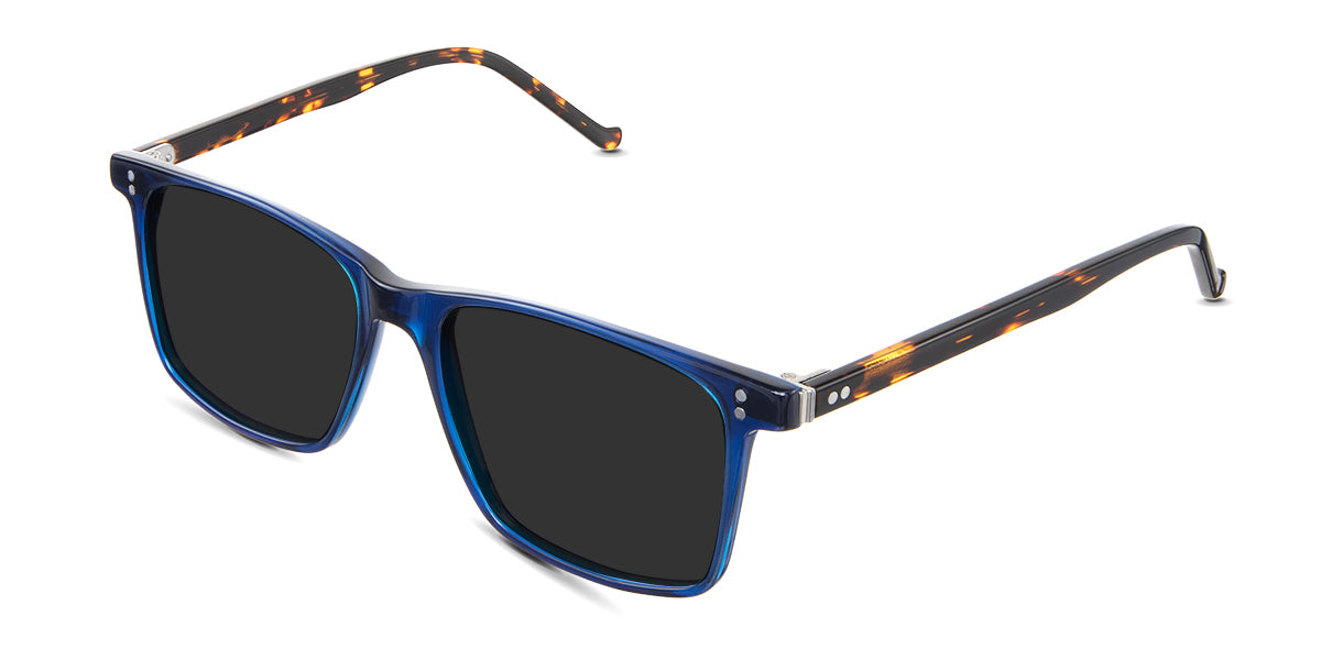 Patrick Men's Prescription Sunglasses - UV Protection Polarized Lenses for Driving, Fishing & Outdoor Activities