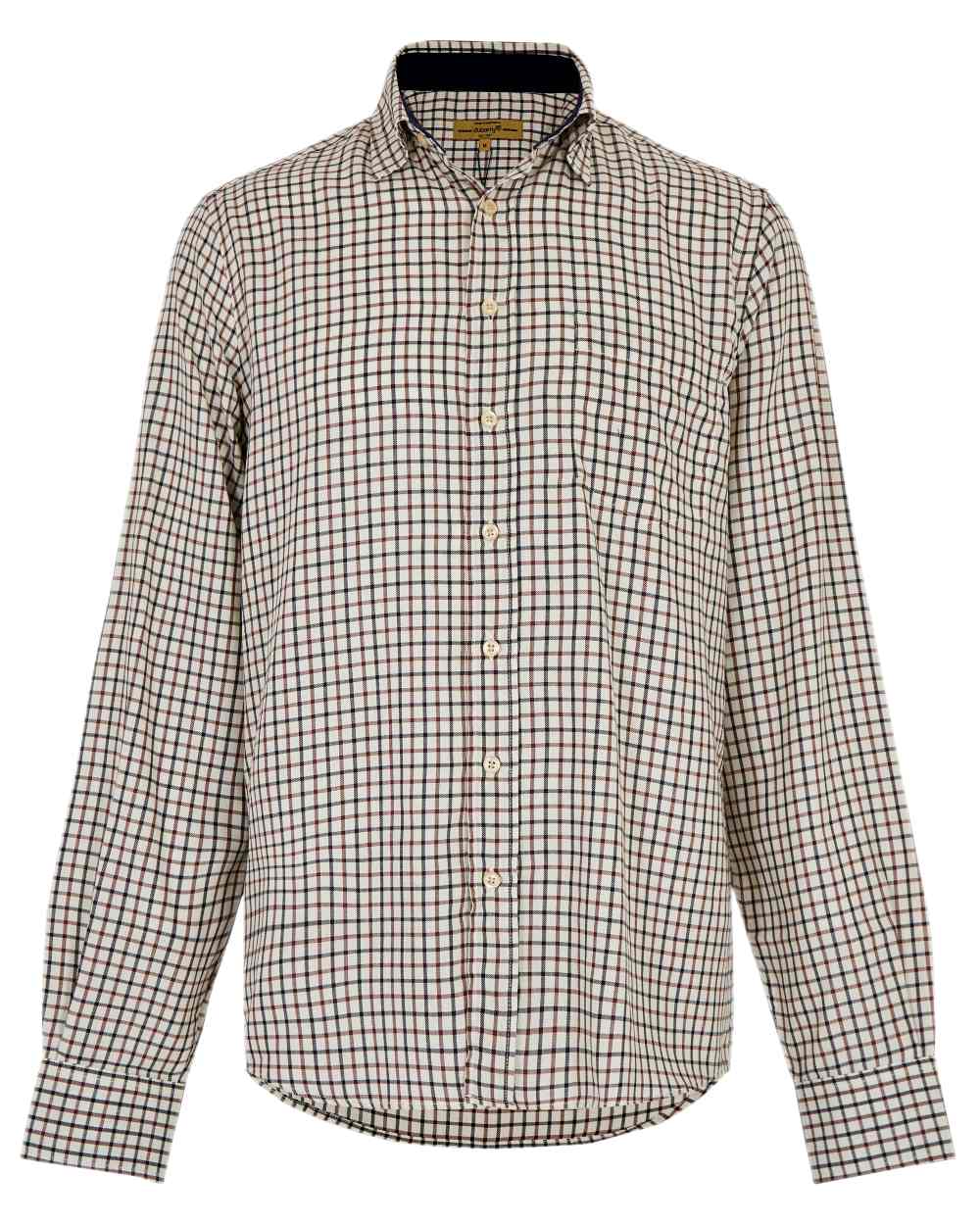 Dubarry Connell Tattersall Check Shirt for Men - Classic Plaid Button Down Casual Shirt for Outdoor, Office & Everyday Wear