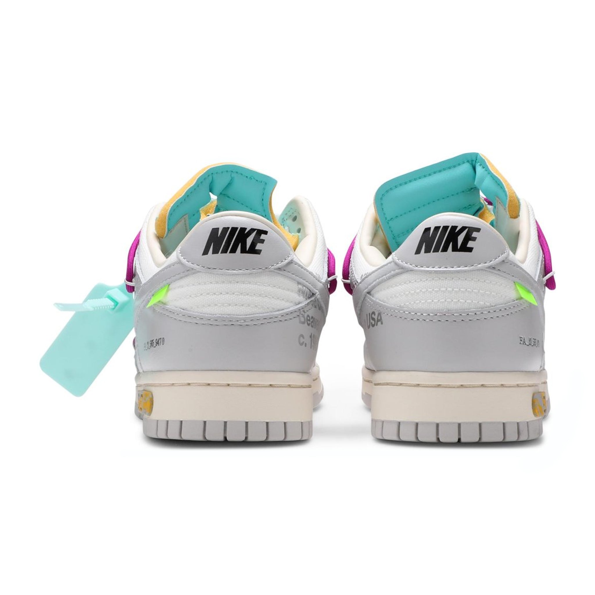 Nike x Off-White Dunk Low Lot 21 Sneakers - Limited Edition Collaboration Shoes for Men & Women | Perfect for Streetwear Fashion, Sneaker Collecting, and Urban Lifestyle