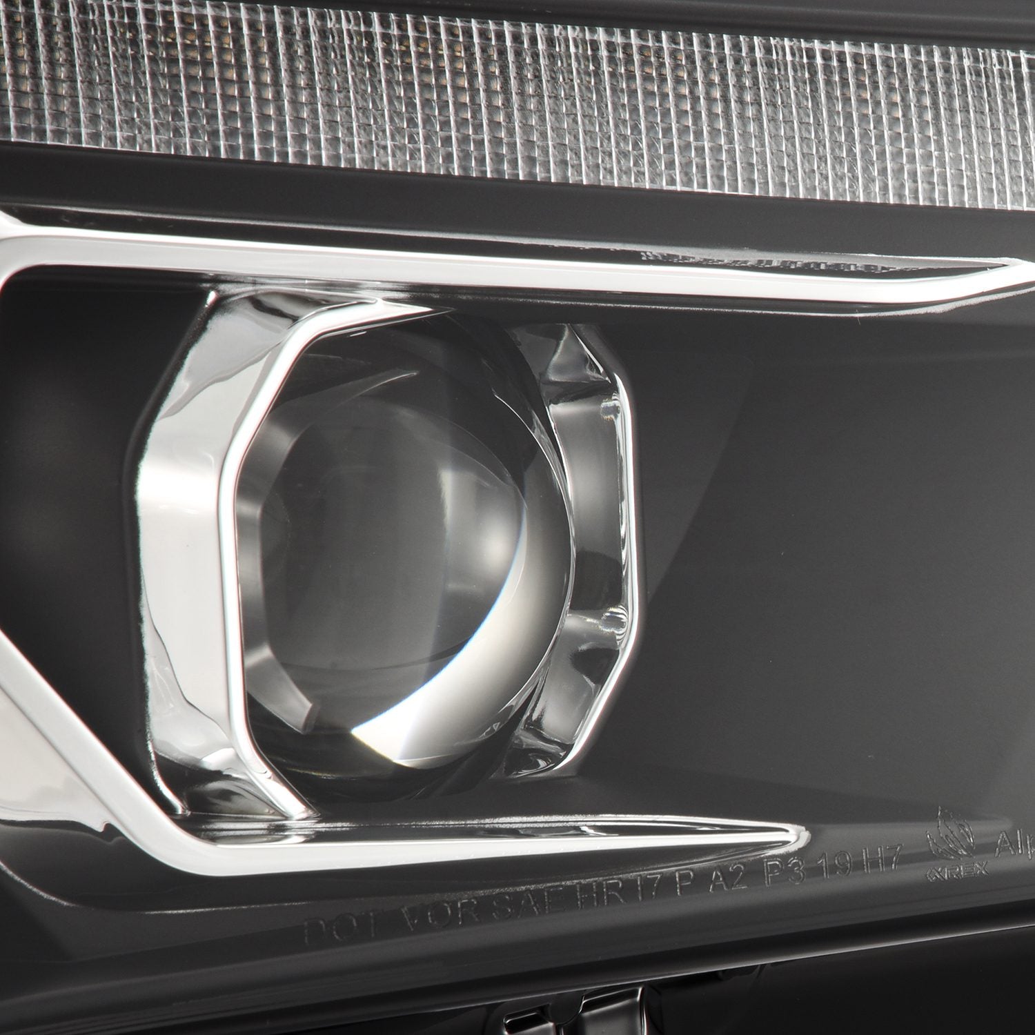 14-24 Toyota 4Runner MK II LUXX Series LED Projector Headlights - Black Housing Upgrade for Enhanced Night Driving & Off-Road Visibility