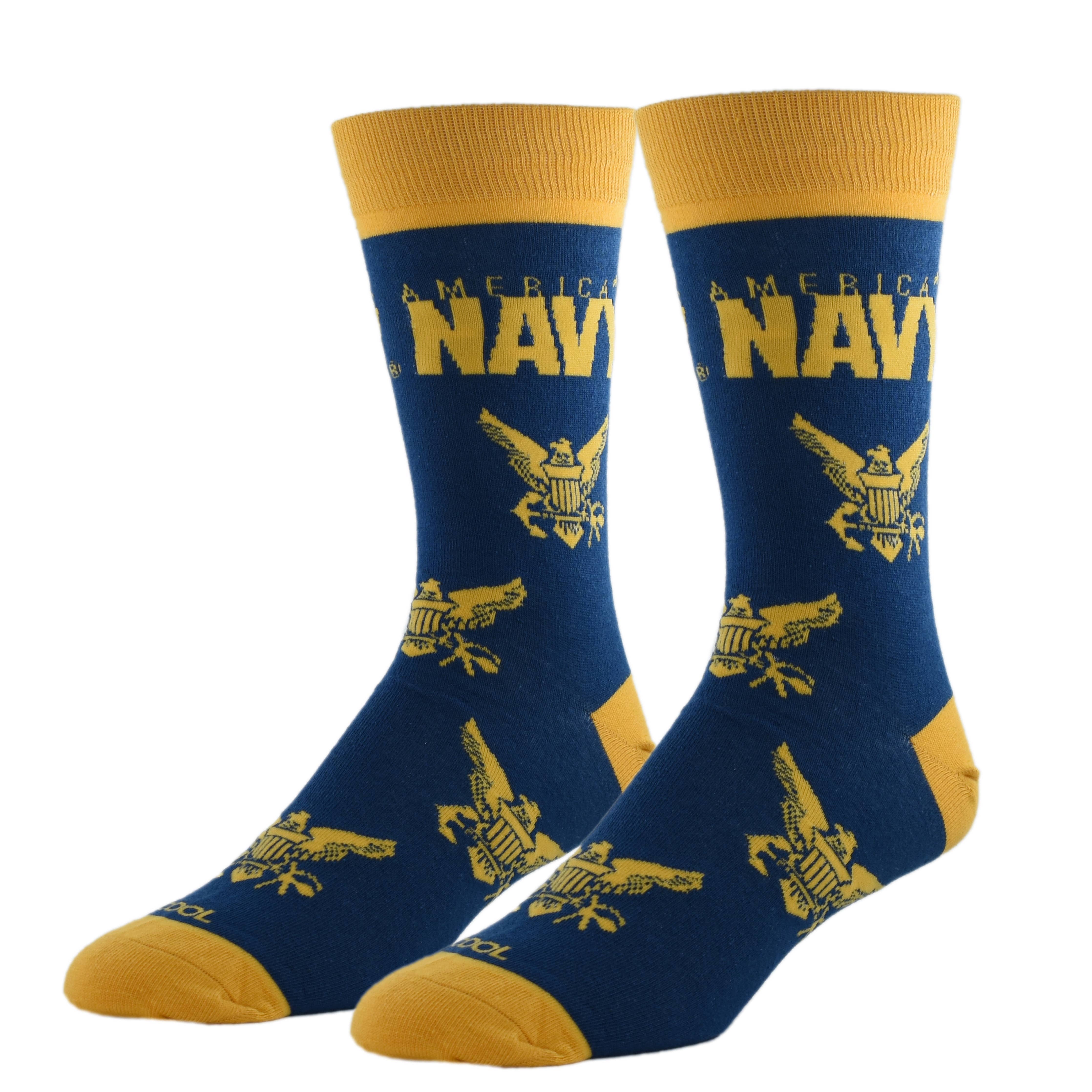 Cool Navy Socks for Men & Women - Comfortable & Stylish Casual Wear for Everyday Use, Sports, and Work