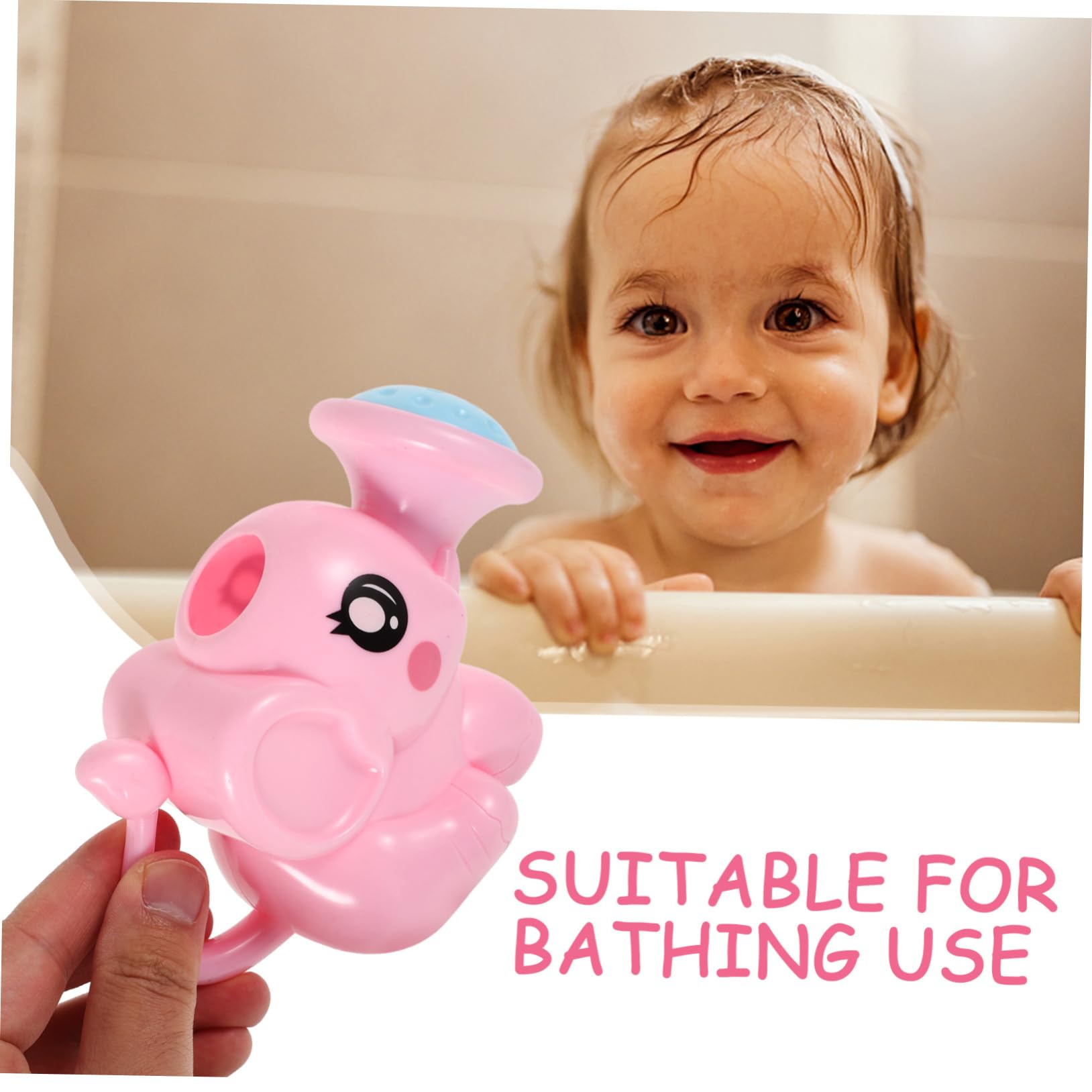 KOMBIUDA 2-Pack Bathtub Toys for Kids - Fun Bath Time Sprinkler & Water Play Toys for Toddlers, BPA-Free PP Material - Perfect for Baby Bath Time, Pool Parties & Outdoor Water Activities