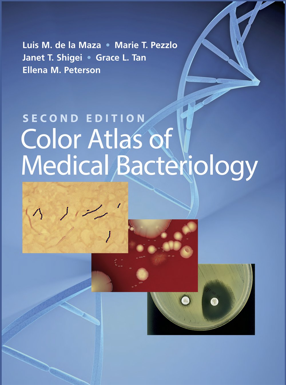 Color Atlas of Medical Bacteriology - ASM Books | Essential Guide for Microbiology Students & Professionals | Lab Research & Clinical Diagnosis Reference