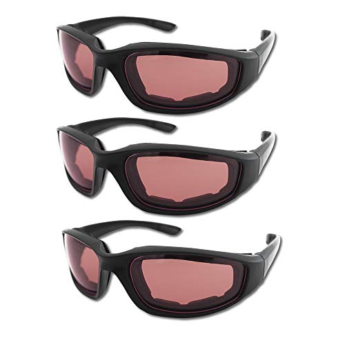 3 Pairs Glasses/Amber