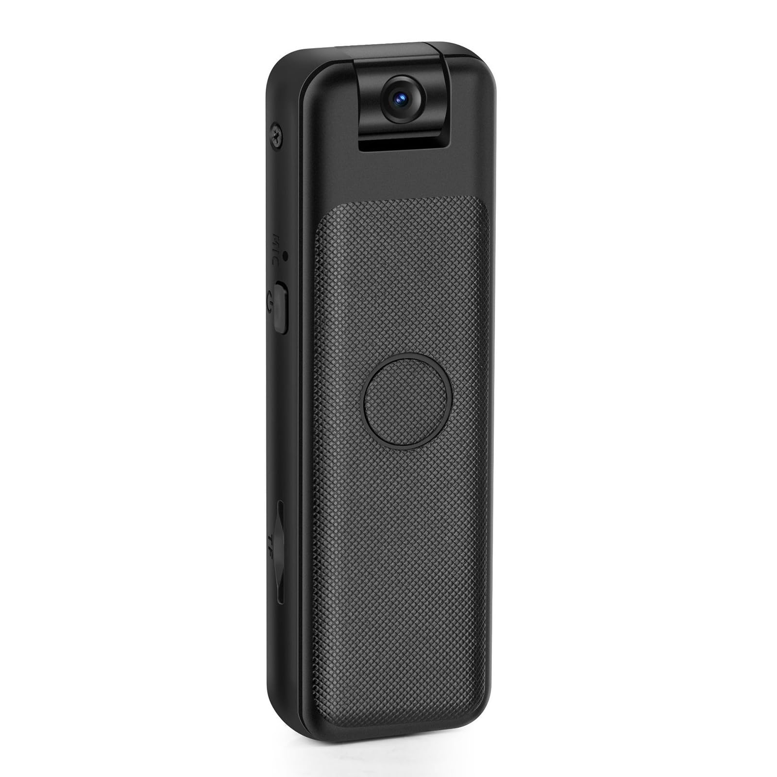NOLOWY Clip On Body Camera with Audio Recording - Waterproof Wearable Mini Video Recorder for Security, Police, Sports & Outdoor Activities