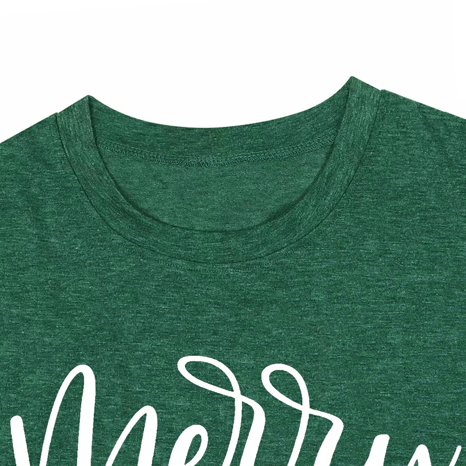 Christmas Plus Size Shirt for Women - Merry and Bright Holiday Tops - Oversized Xmas Tee - Fall Fashion - Perfect for Holiday Parties, Family Gatherings & Festive Outfits