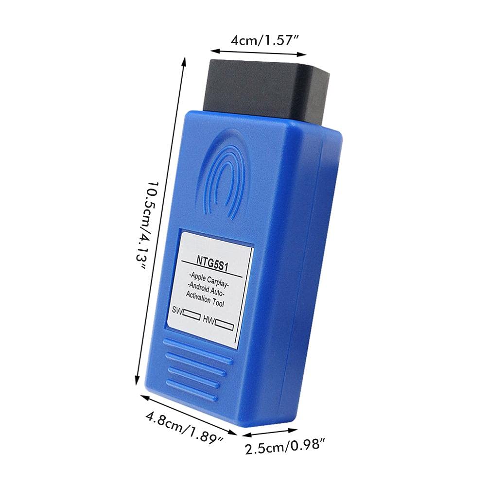 Shiker OBD2 Activation Tool for Benz - NTG5 S1 Carplay Plug & Play, Unlimited Use Car Diagnostic Scanner - Perfect for DIY Car Upgrades & Entertainment System Activation