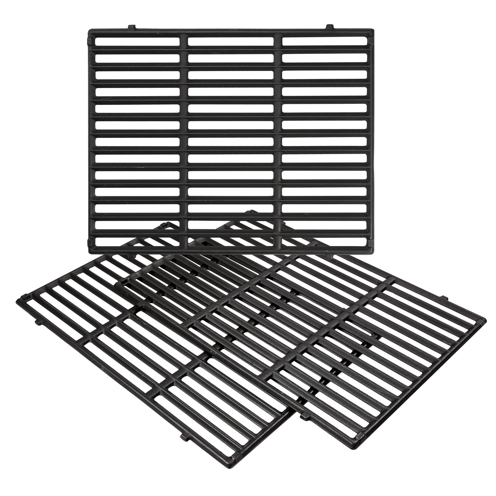 Uniflasy 66095 Porcelain Enameled Cast Iron Grill Grate - Heavy Duty BBQ Replacement Part for Charcoal & Gas Grills - Perfect for Backyard Cooking, Camping & Outdoor Parties