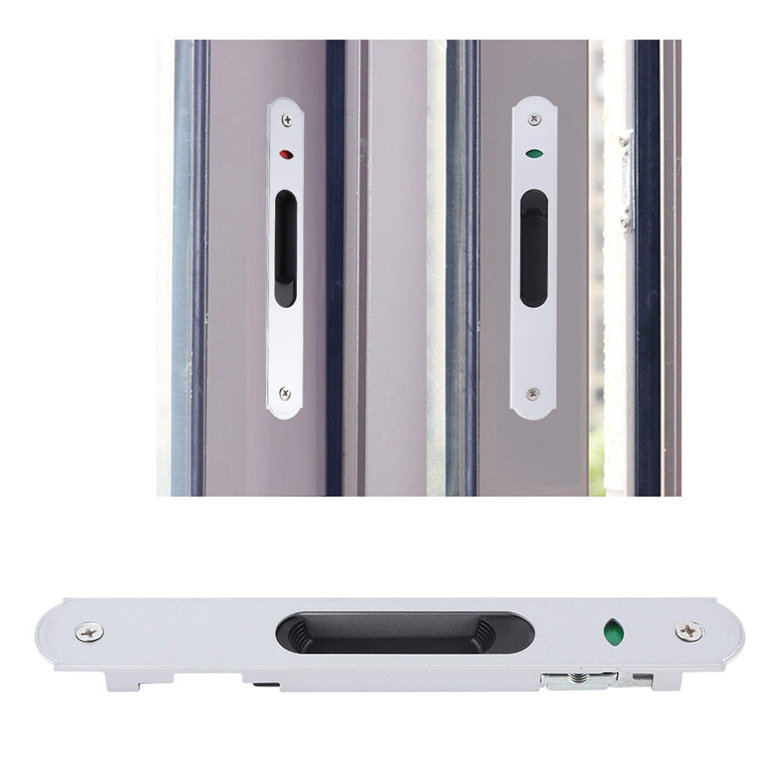 Stainless Steel Sliding Door Lock - Secure Home & Office Windows