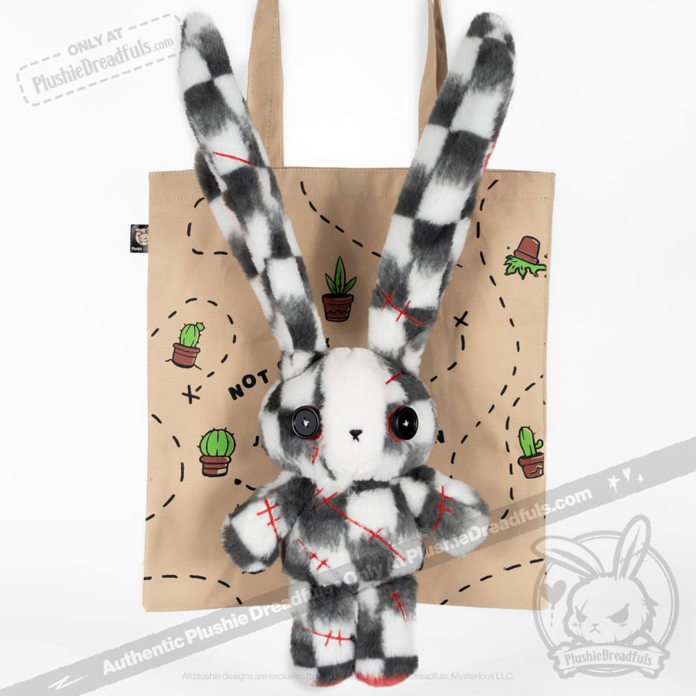 Plushie Dreadfuls Dyspraxia Rabbit - Soft Stuffed Animal Toy for Kids with Dyspraxia | Sensory Comfort Plush for Therapy, Bedtime & Emotional Support