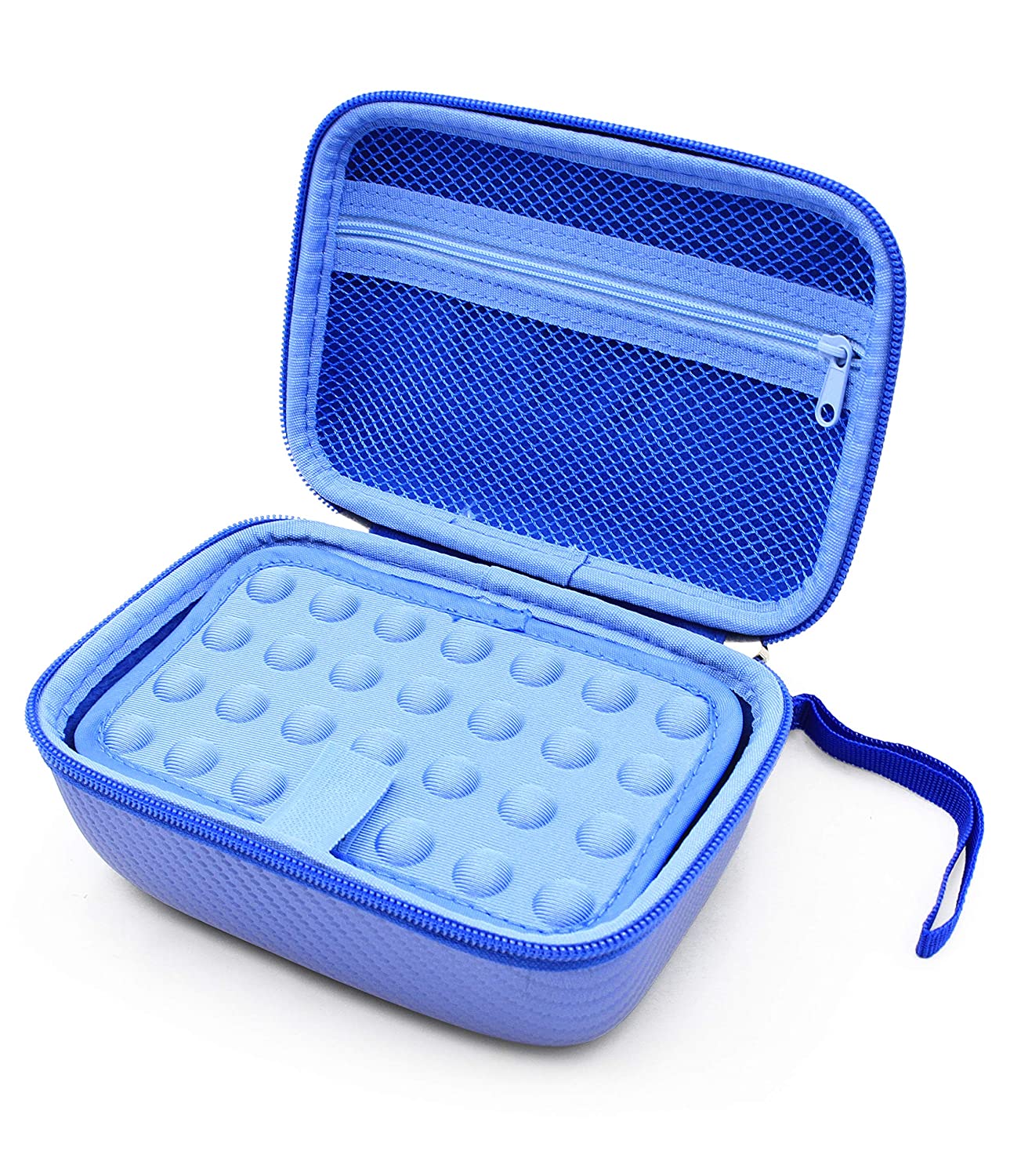 CASEMATIX Hard Shell Travel Case for Bakugan Figures, BakuCores & Trading Cards - Padded Divider & Wrist Strap - Perfect for Storage, Travel & Game Protection