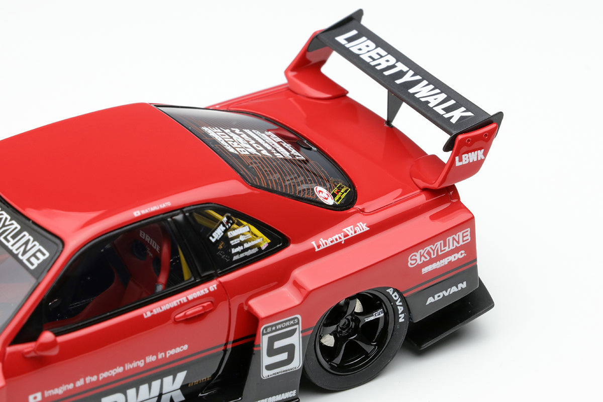1:43 Nissan Skyline LB ER34 Super Silhouette Model Car - Tokyo Auto Salon 2020 Limited Edition - Perfect for Collectors & Diecast Enthusiasts - Display Case & Racing Diorama Scenes