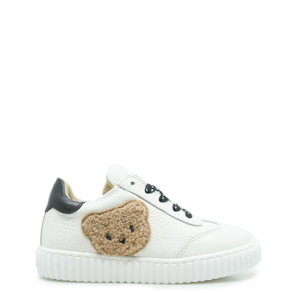 Blublonc White Bear Sneakers - Cute & Comfortable Casual Shoes for Women & Men | Perfect for Walking, Running, Gym & Everyday Wear
