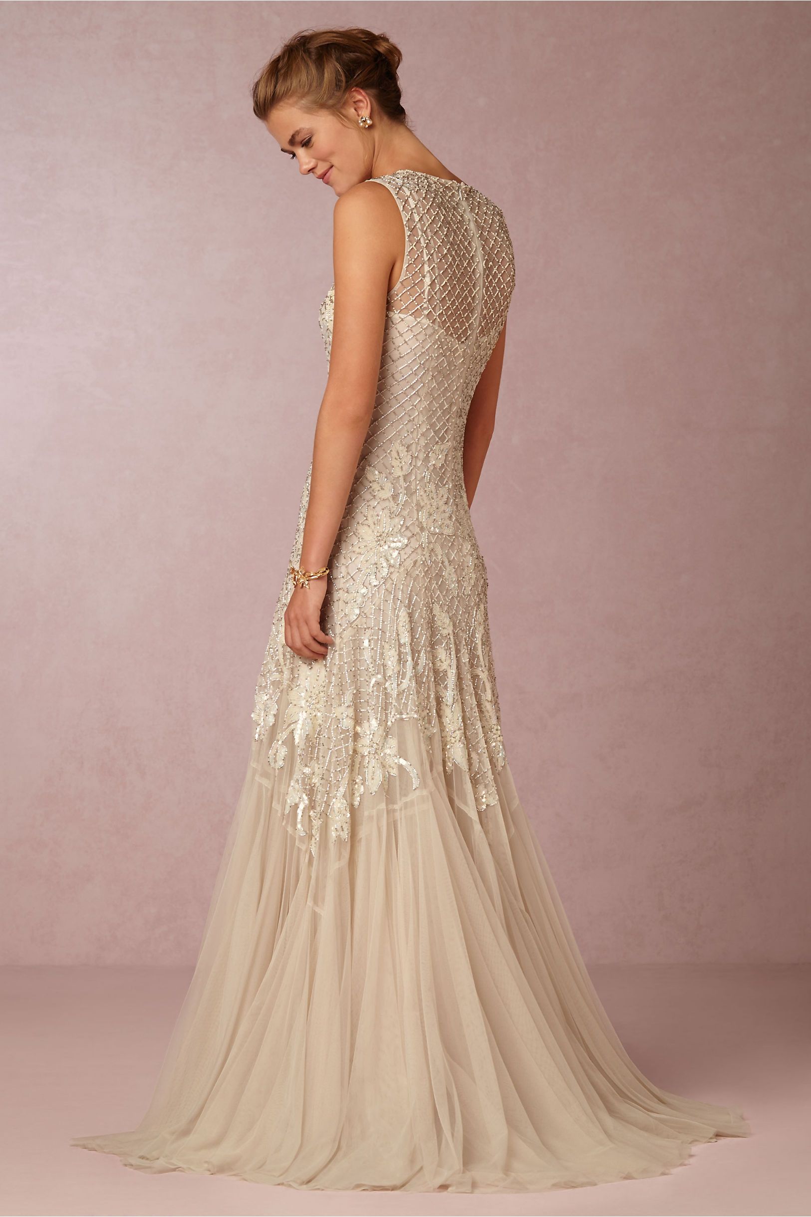 BHLDN Needle & Thread Wesley Gown - Elegant Lace Wedding Dress for Brides | Perfect for Beach, Garden & Formal Weddings