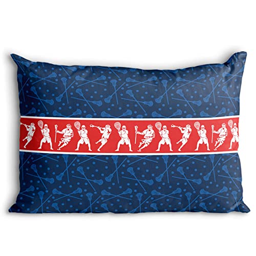 Lacrosse Pillowcase for Sports Fans | Soft & Durable Lacrosse-Themed Home Decor | Perfect for Bedrooms, Dorms & Game Room Decor