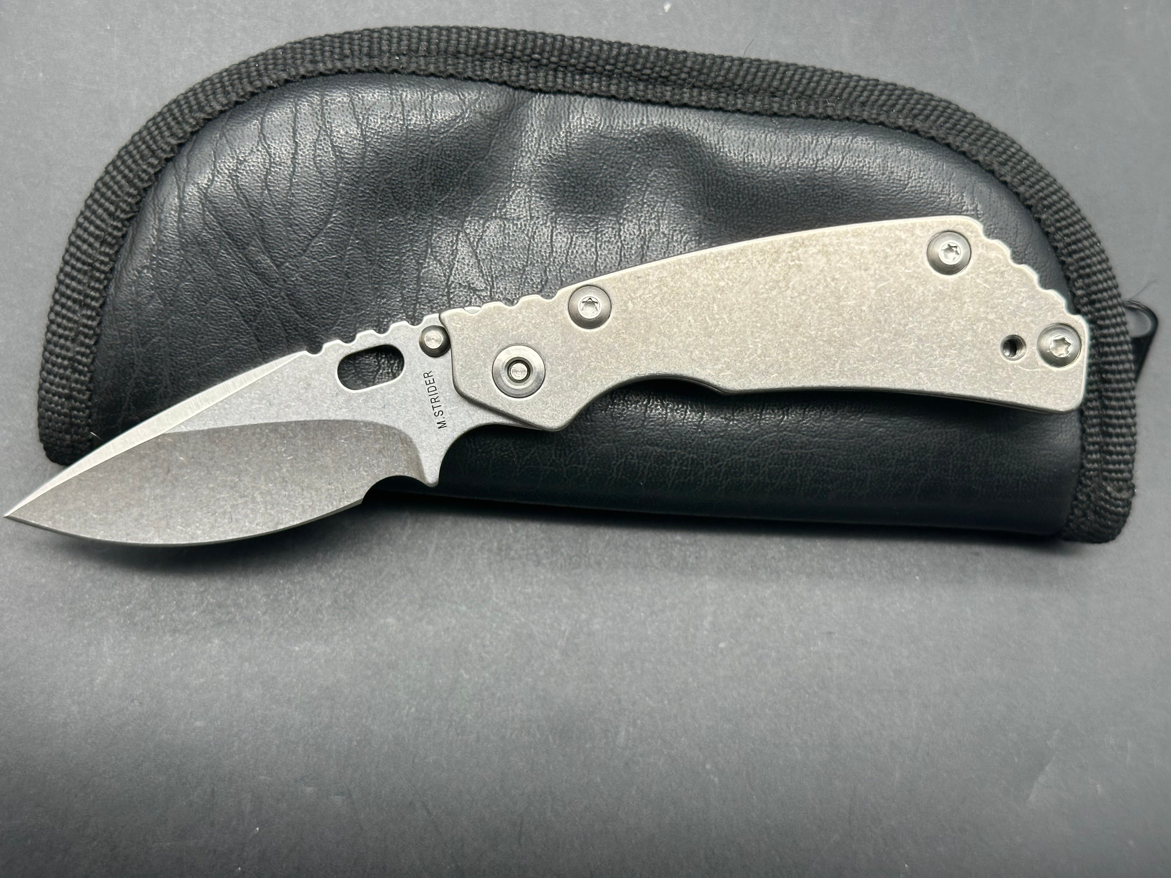 Strider PerT E MagnaCut SW - Premium Tactical Folding Knife for Outdoor, Survival & EDC Use