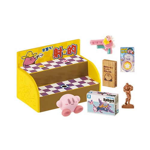 Nintendo Kirby Pupupu Festival Re-ment Miniature Doll Furniture Set - Cute Collectible Figures for Home Decor & Display