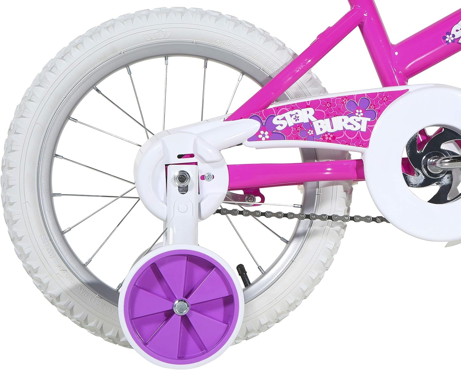 Dynacraft Star Burst Kids Bike - 16 Inch Children's Bicycle for Boys & Girls, Outdoor Riding, Exercise & Play | Perfect Birthday Gift for Active Kids | Ideal for Park Rides, Neighborhood Adventures & Family Outings