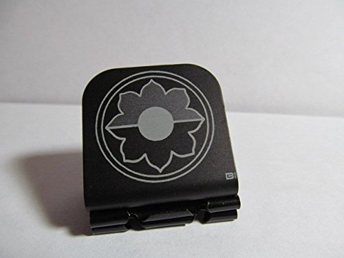 9th Infantry Division Patch Laser Etched Hat Clip - Black Military Accessory for Caps, Backpacks & Tactical Gear - Perfect for Veterans, Collectors & Outdoor Enthusiasts