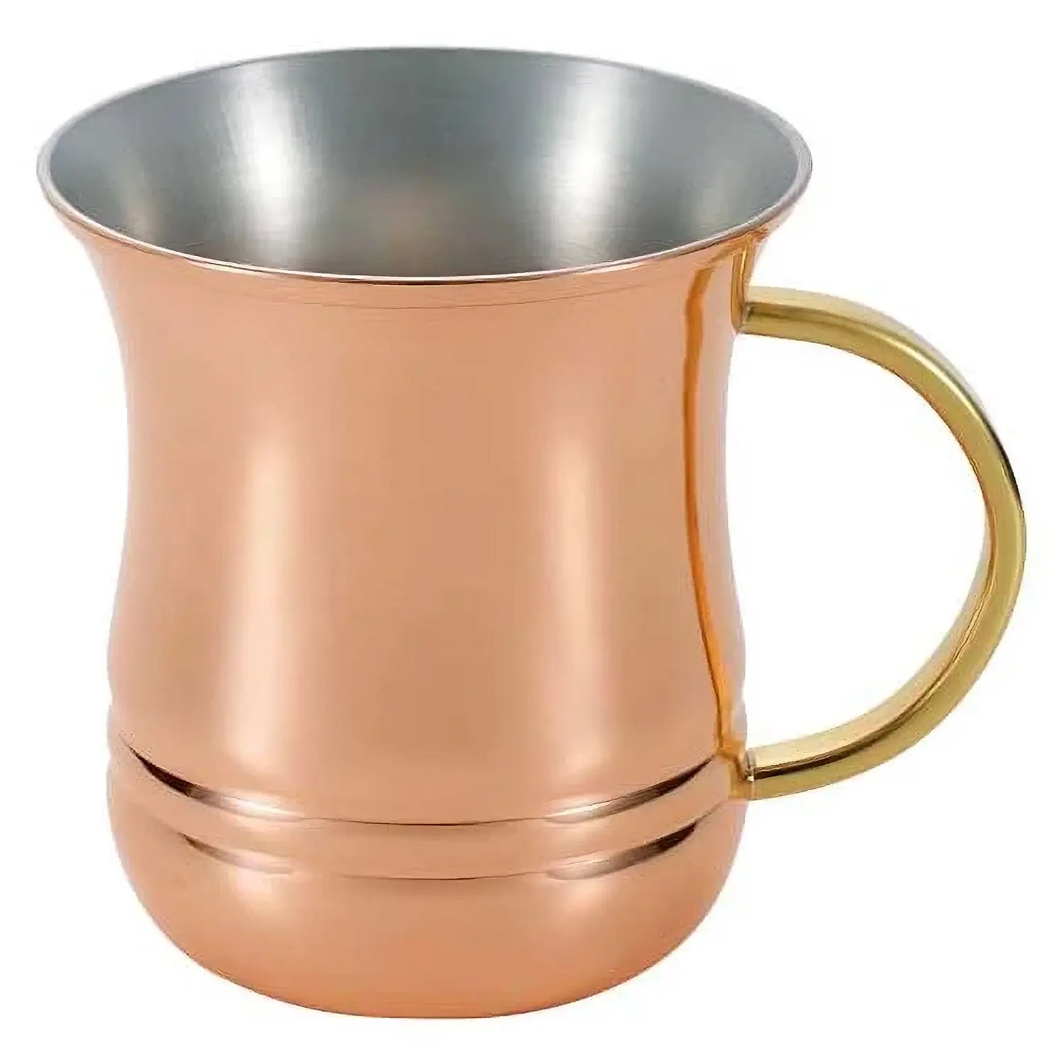 Premium Asahi Copper Moscow Mule Mug - 16oz Handcrafted Copper Cup for Cocktails, Iced Coffee & Cold Drinks - Perfect for Home Bars, Parties & Outdoor Gatherings