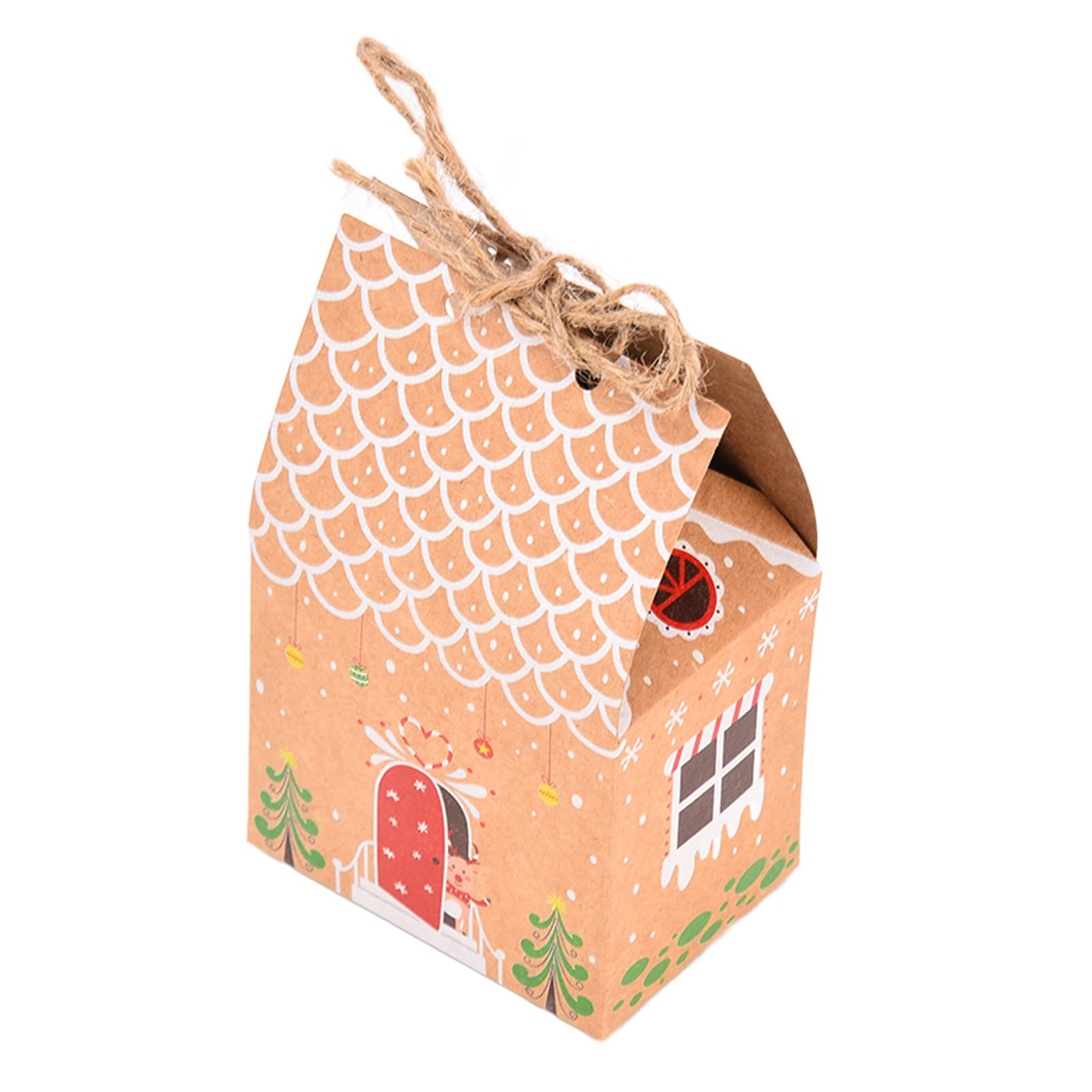 Christmas Gift Bags & Cookie Boxes - Durable Holiday Party Decorations for Snacks, Treats & Gifts | Perfect for Christmas Parties, Office Gifts & Festive Celebrations