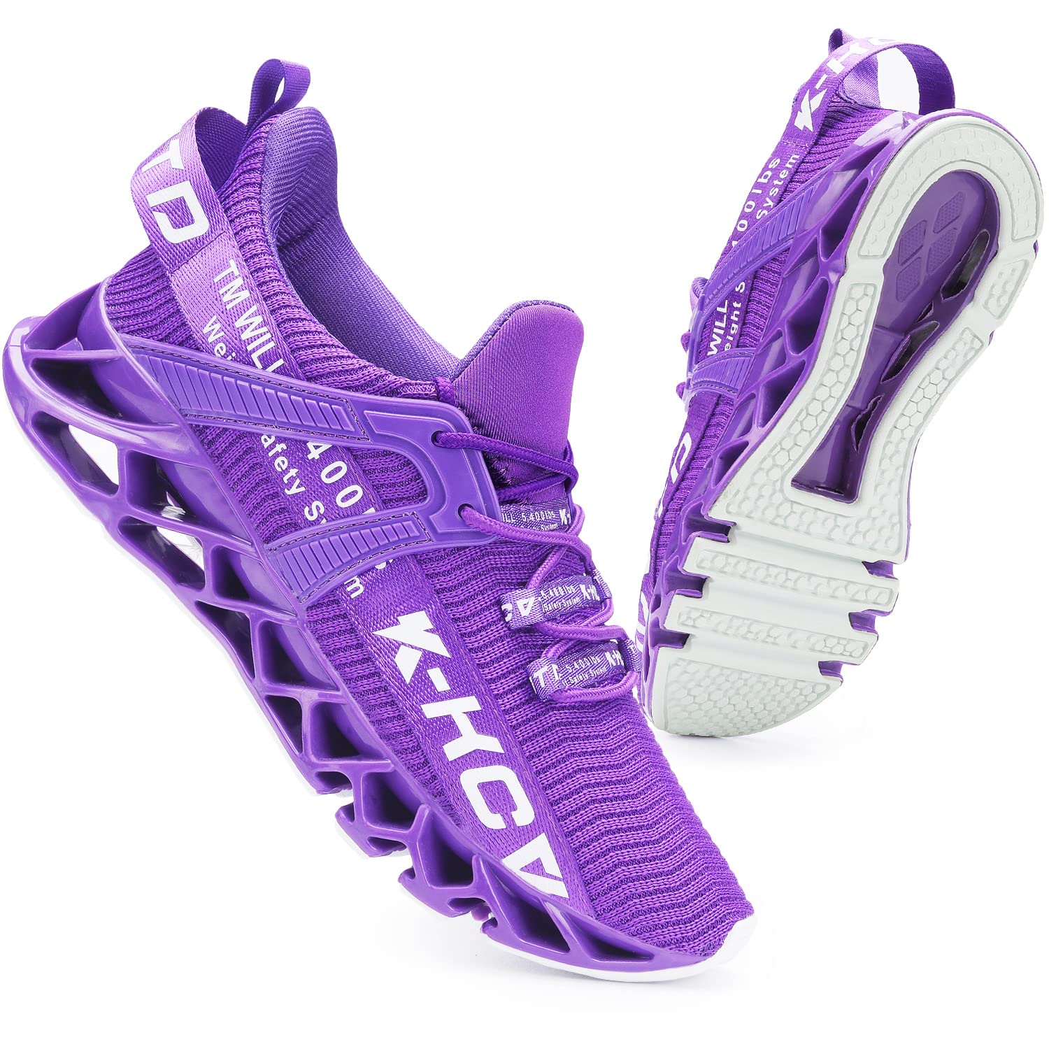 Women's Steel Toe Work Shoes - KCVTD Safety Sneakers with Puncture Proof & Slip Resistant Design | Comfortable Steel Toe Sneakers for Construction, Warehouse & Outdoor Work