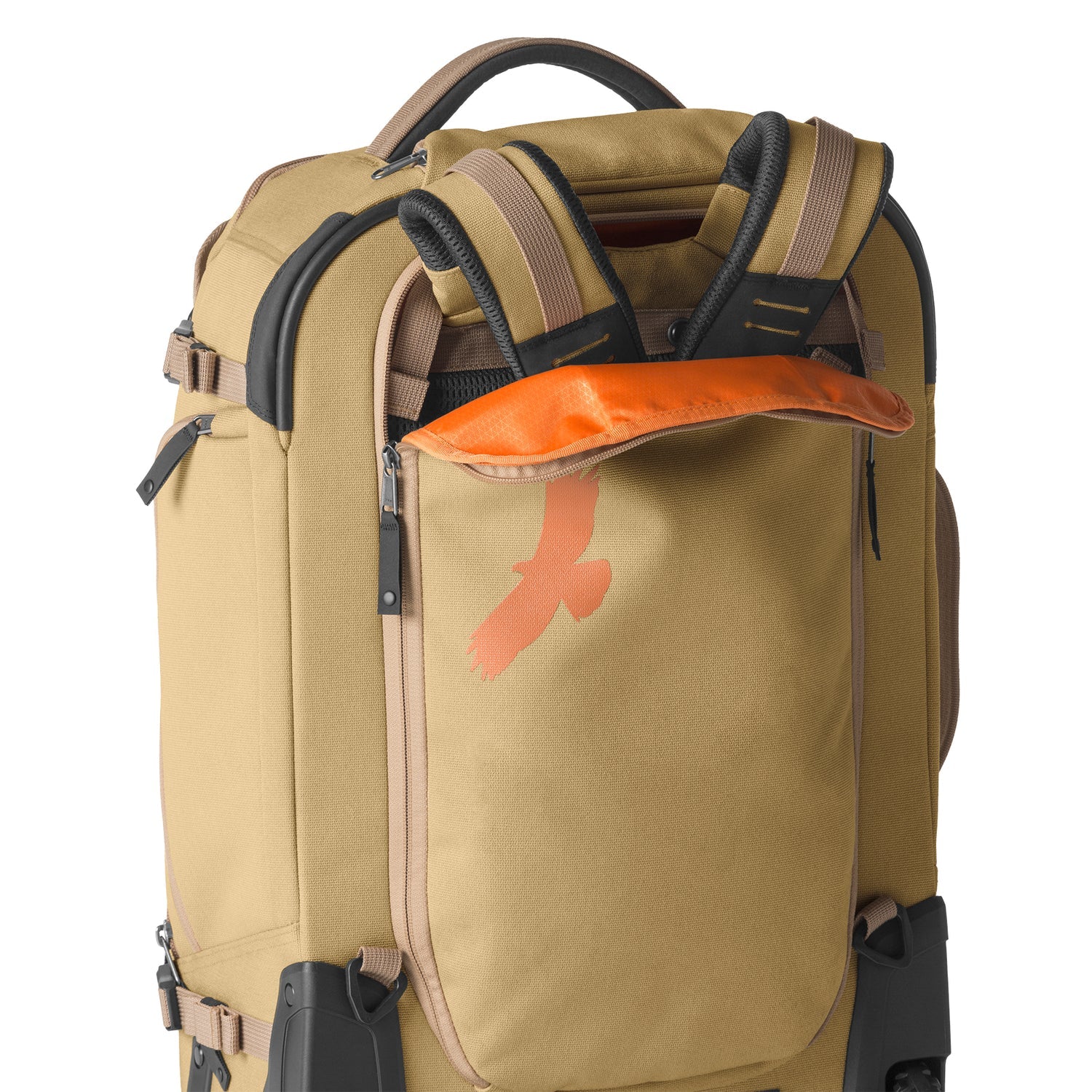 Eagle Creek Gear Warrior XE 2 Wheel Convertible Carry On Luggage - Durable Expandable Suitcase for Travel, Business Trips & Weekend Getaways