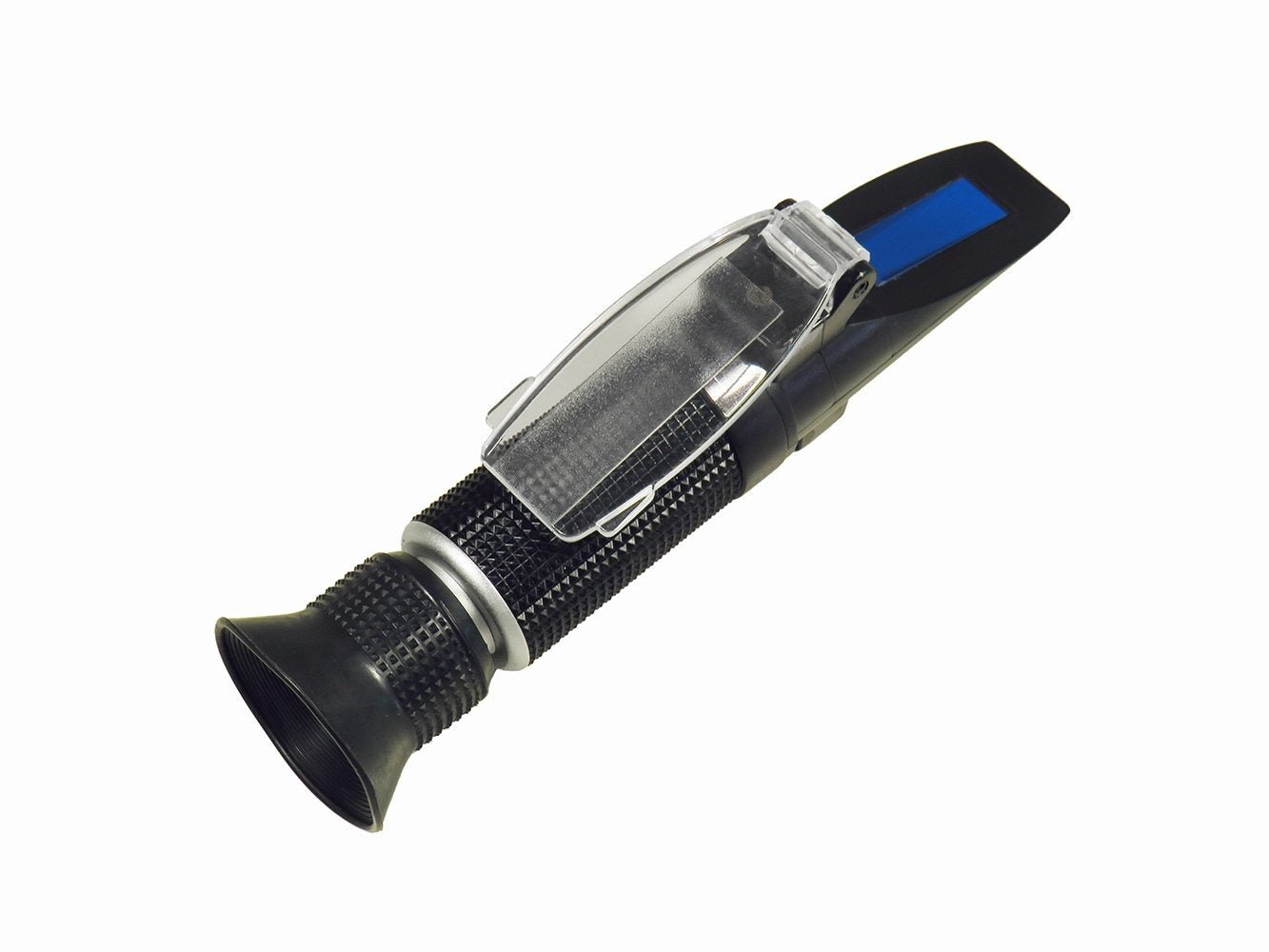 Salt Refractometer with ATC (Automatic Temperature Compensation) 0-100 PPT - Professional Salinity Tester for Aquariums, Hydroponics & Marine Water Testing