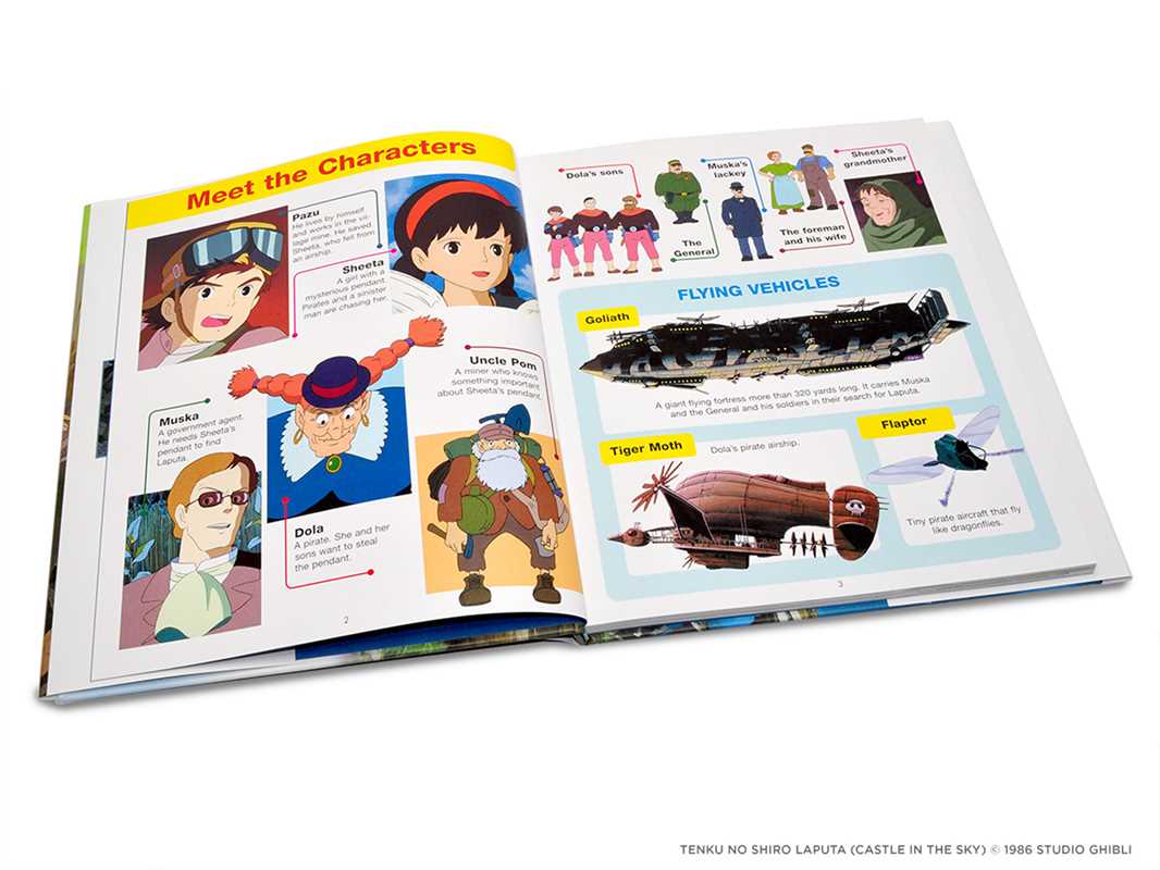 Castle in the Sky Picture Book by Hayao Miyazaki - Anime Art Book for Ghibli Fans, Perfect for Collectors and Studio Ghibli Movie Lovers