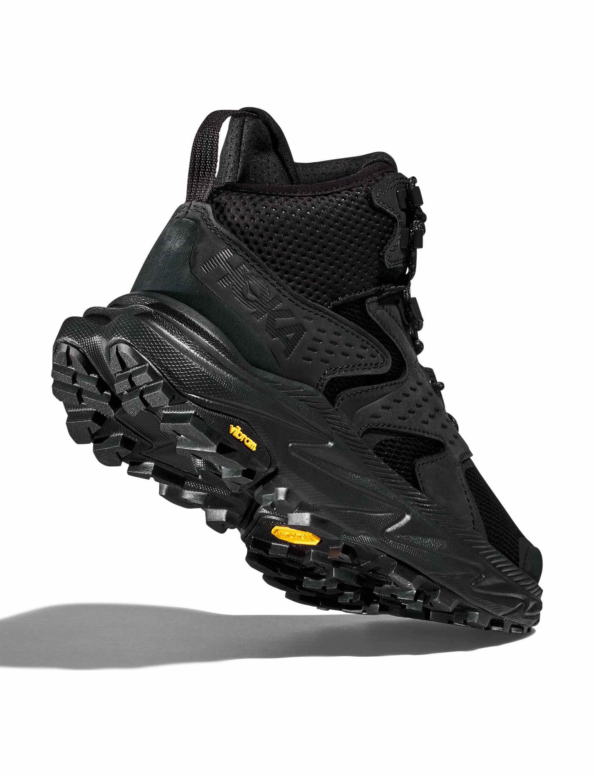 Anacapa 2 Mid Gore-Tex Hiking Boots for Men & Women - Waterproof Black Outdoor Shoes for Trail Running & Mountain Climbing