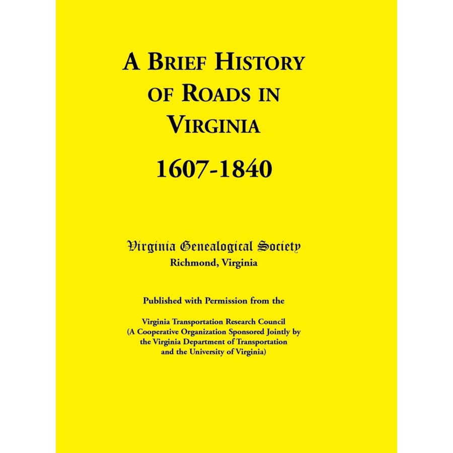 Virginia Roads History 1607-1840 | Colonial to Early American Transportation | Perfect for History Buffs & Road Trip Enthusiasts