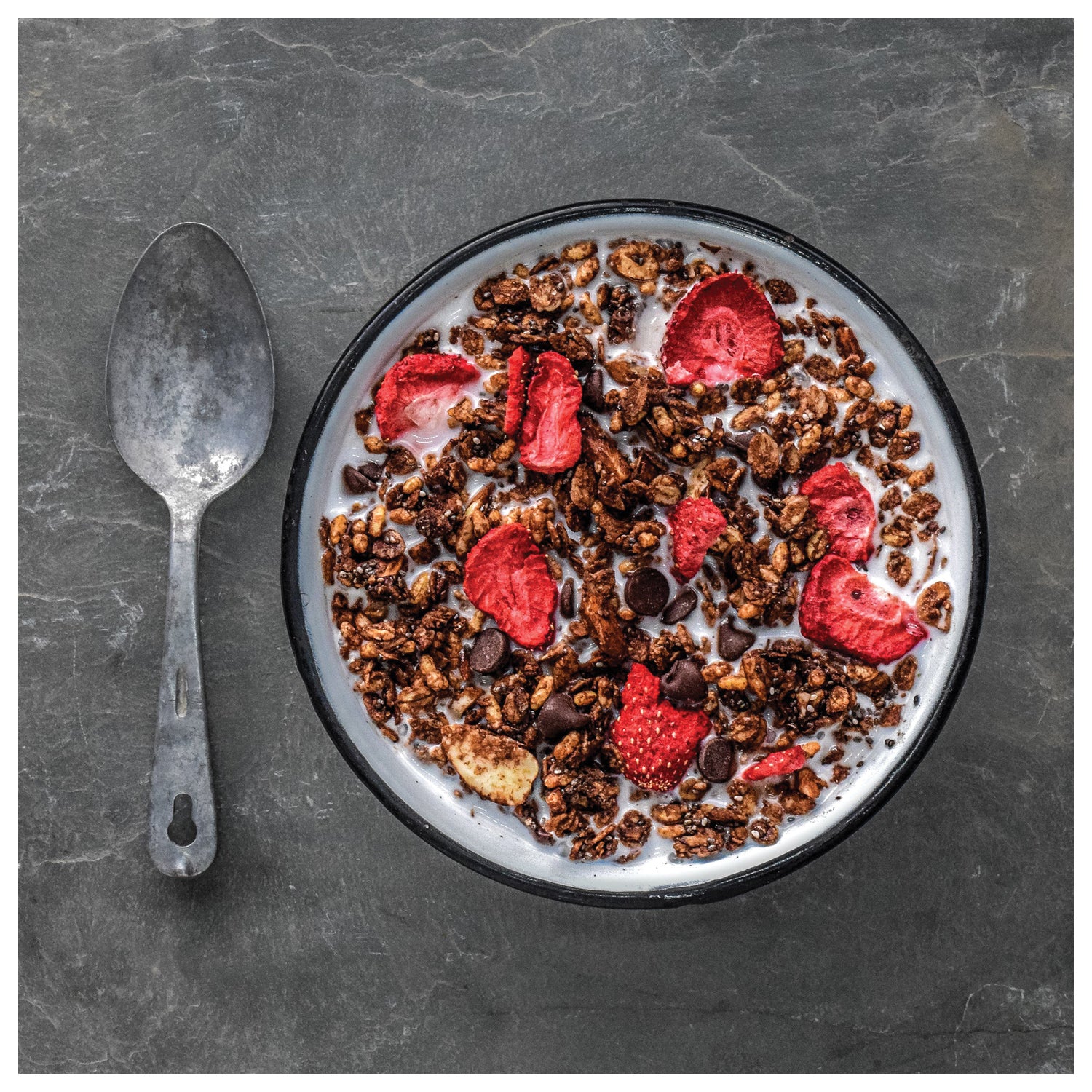Alpen Fuel Chocolate Strawberry Granola Breakfast Cereal - High Protein & Energy Boost for Active Lifestyles - Perfect for Mornings, Workouts & On-the-Go Snacking