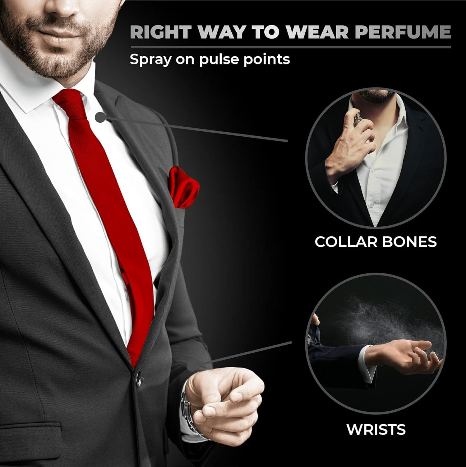 Beardos Godfather Cologne for Men - 100ml Aromatic & Spicy Long Lasting Perfume | Premium Date Night Fragrance & Body Spray | Perfect Gift for Him - Great for Romantic Evenings, Special Occasions & Daily Confidence Boost