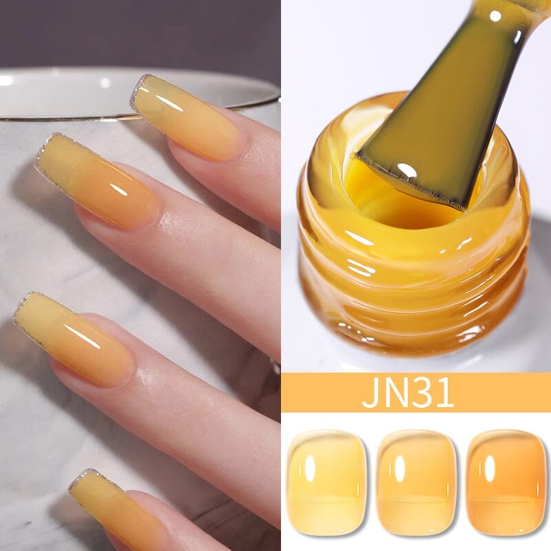 Christmas Series Color Gel Nail Polish 10ml - Long Lasting Holiday Nail Art for Parties & Gifts