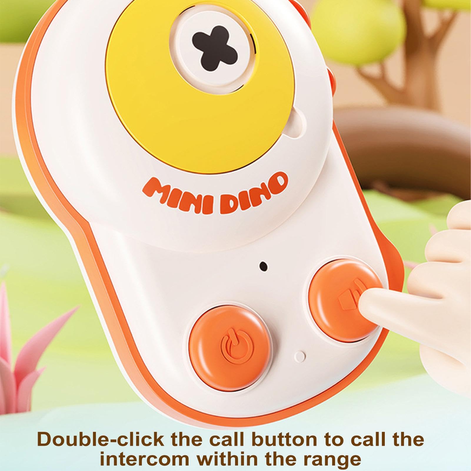 Dinosaur Walkie Talkies for Kids - Rechargeable 2-Way Radios, Portable Outdoor Toys for Boys & Girls - Perfect for Camping, Hiking, and Backyard Adventures