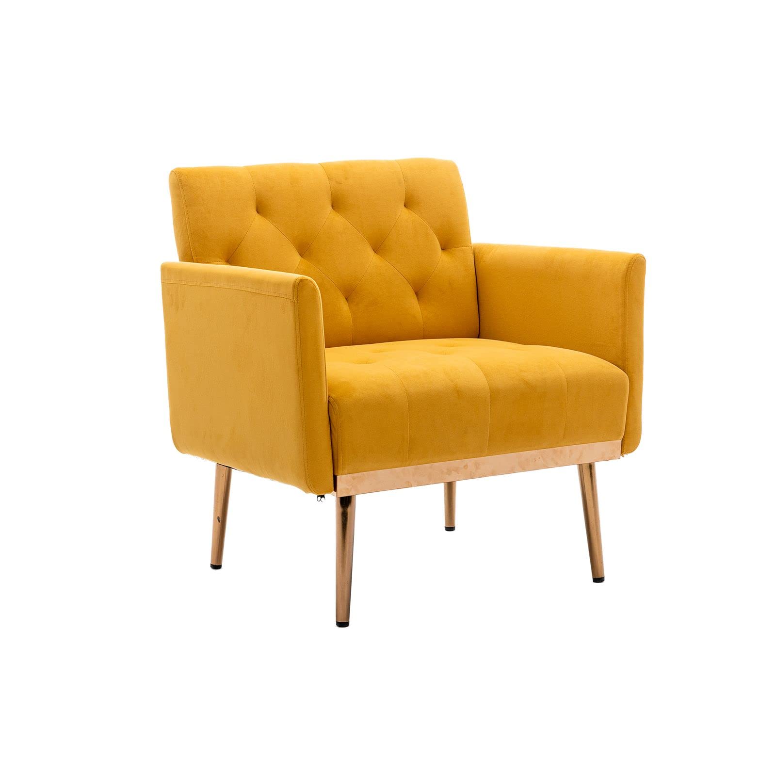 Comfortable Accent Chair with Ottoman - Plush Living Room Armchair for Bedroom & Reception Areas | Cozy Seating for Relaxing, Reading & Entertaining Guests