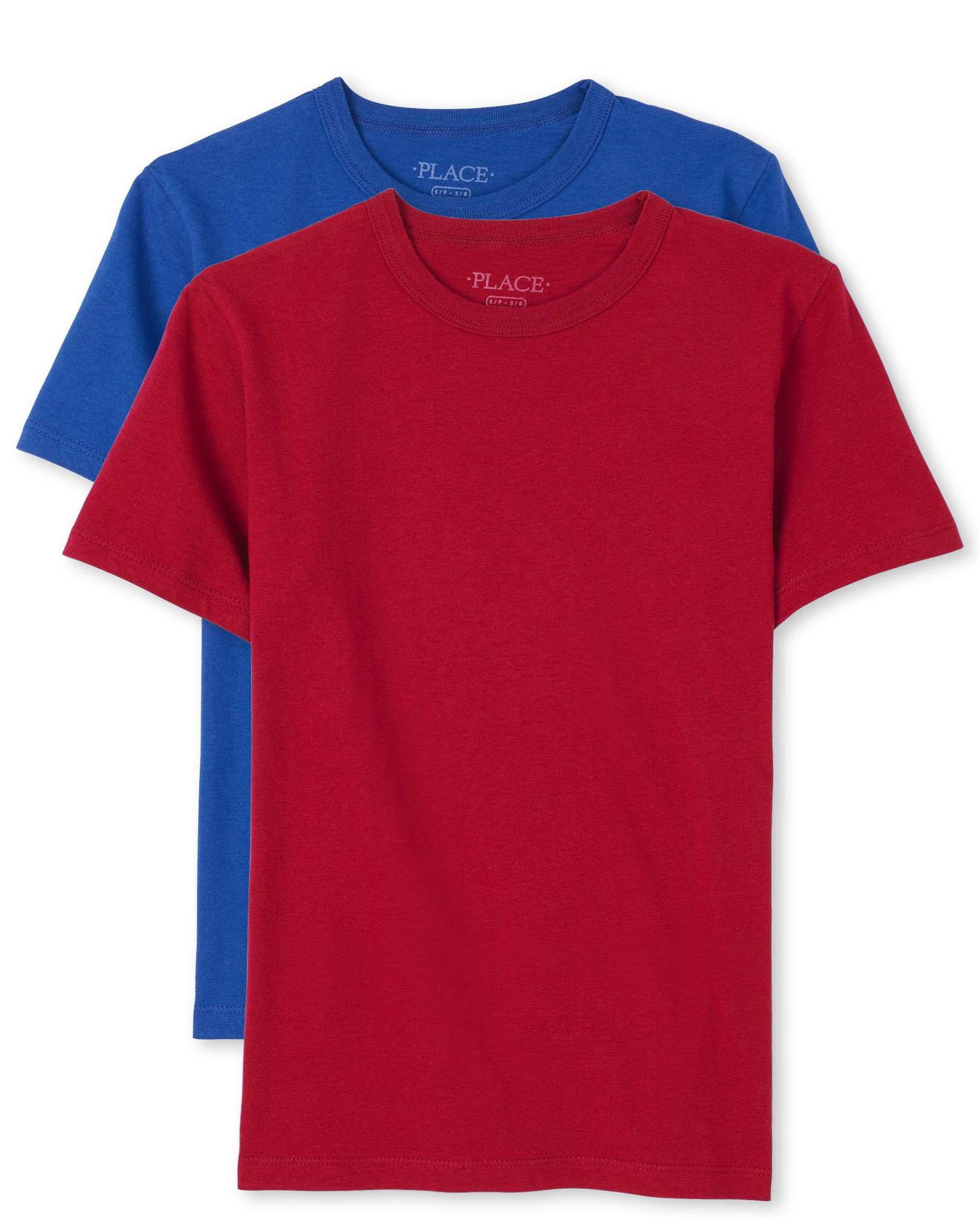The Children's Place Boys Basic Short Sleeve T-Shirt - Soft Cotton Crewneck Tee for Kids - Perfect for School, Play & Everyday Wear