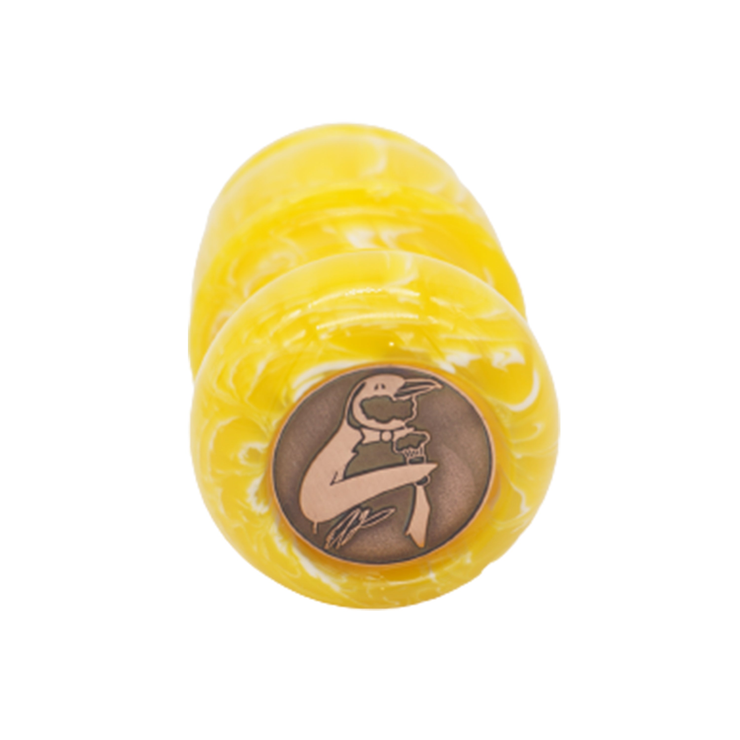 Premium Handmade Lemon Drop Shaving Brush Handle - Fits 24mm & 26mm Knots - Perfect for Wet Shaving & Grooming Gifts