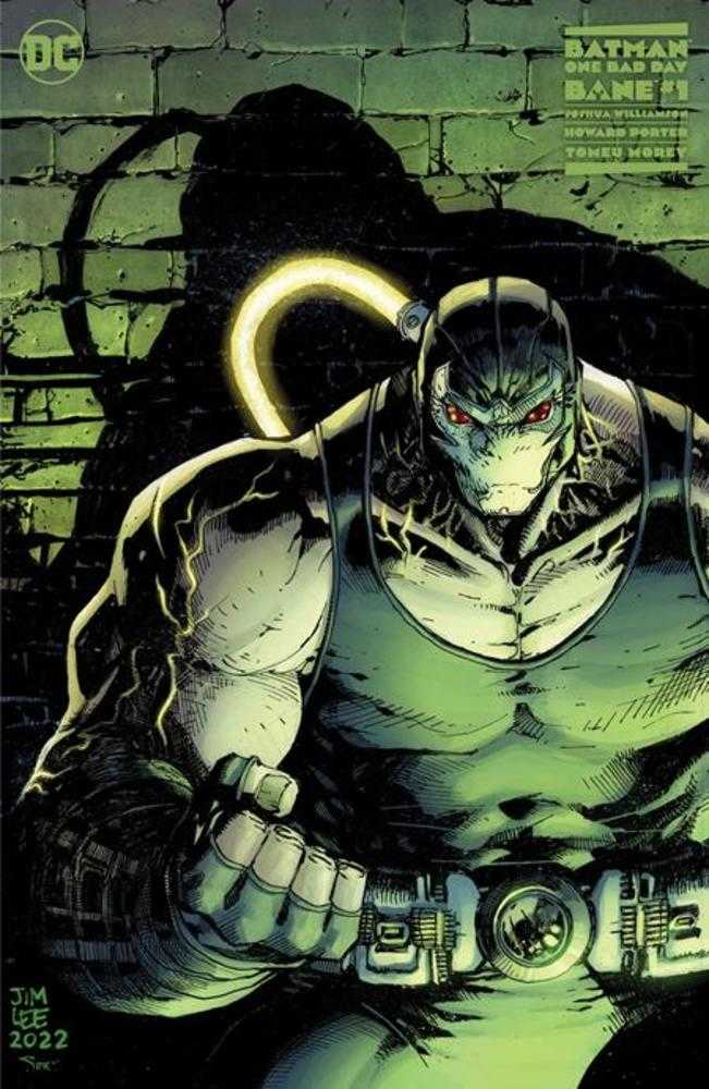 Batman One Bad Day Bane #1 - Jim Lee Scott Williams & Alex Sinclair Variant Cover B | DC Comics Graphic Novel | Perfect for Collectors & Superhero Fans | Great for Gifts, Displays & Comic Book Collections
