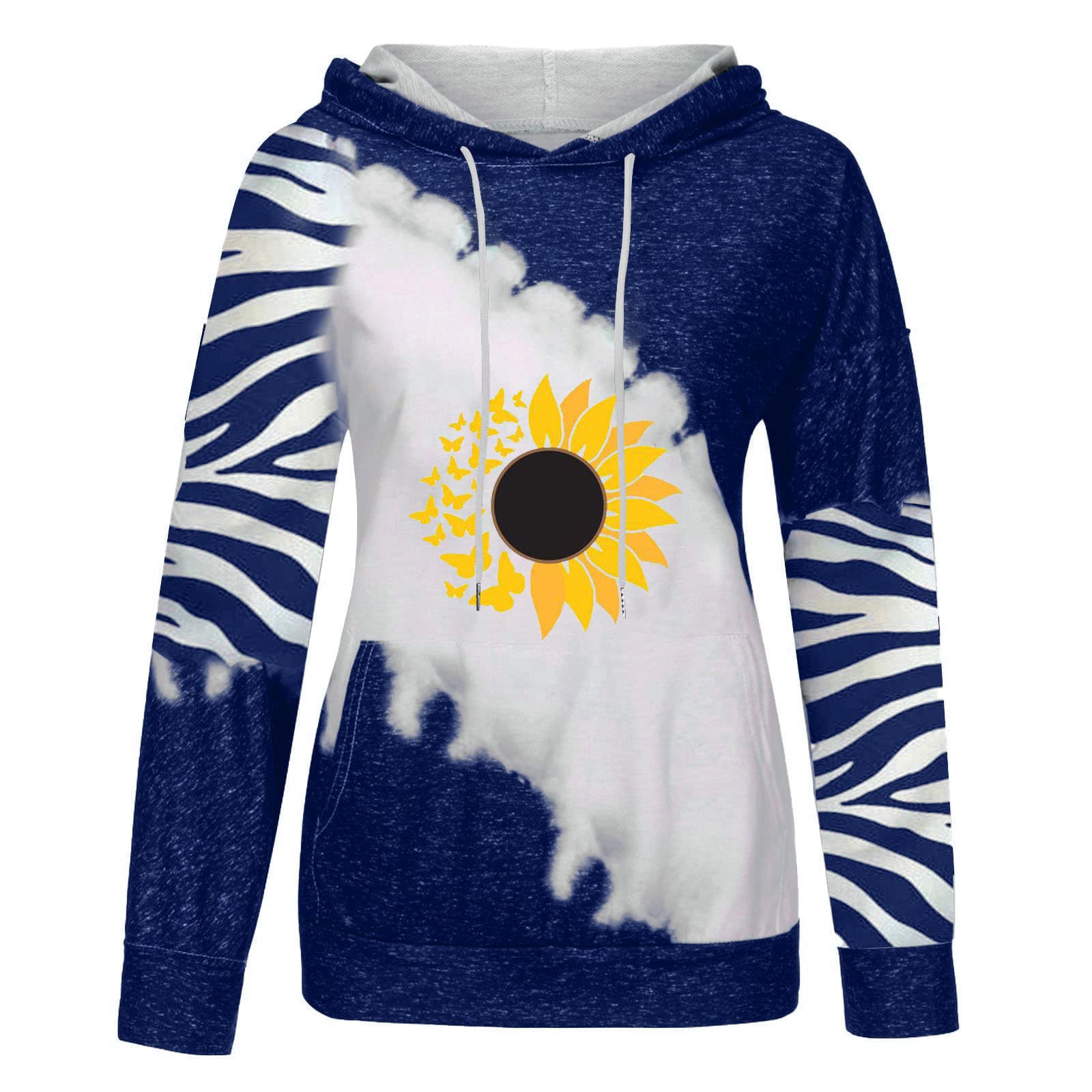 Plus Size Women's Hooded Cardigan Sweatshirt with Drawstring - Cozy Oversized Pullover for Casual Wear, Lounge & Fall Outfits