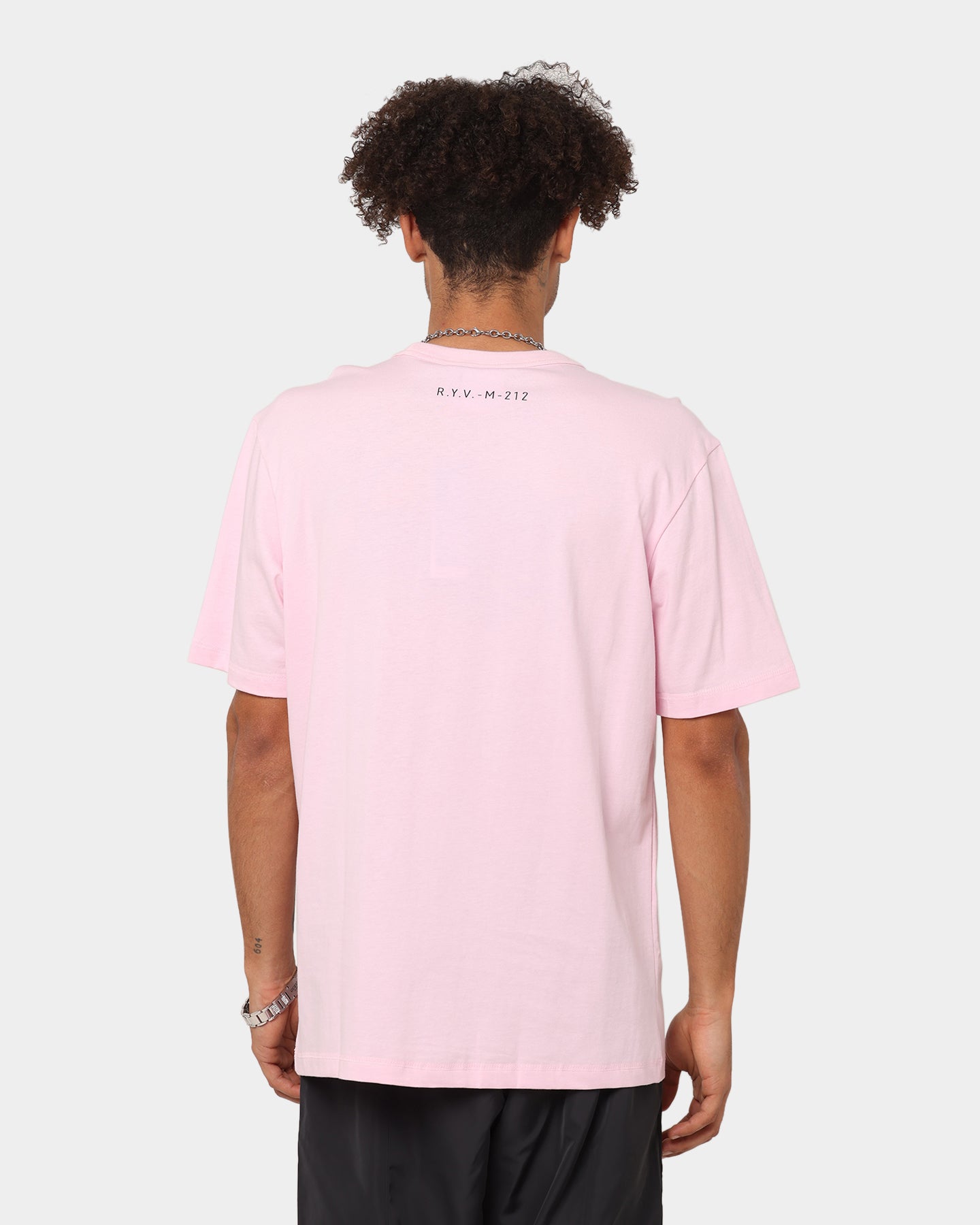 Adidas R.Y.V Loose Fit T-Shirt for Men - Clear Pink Cotton Casual Tee | Gym, Streetwear & Everyday Outfits